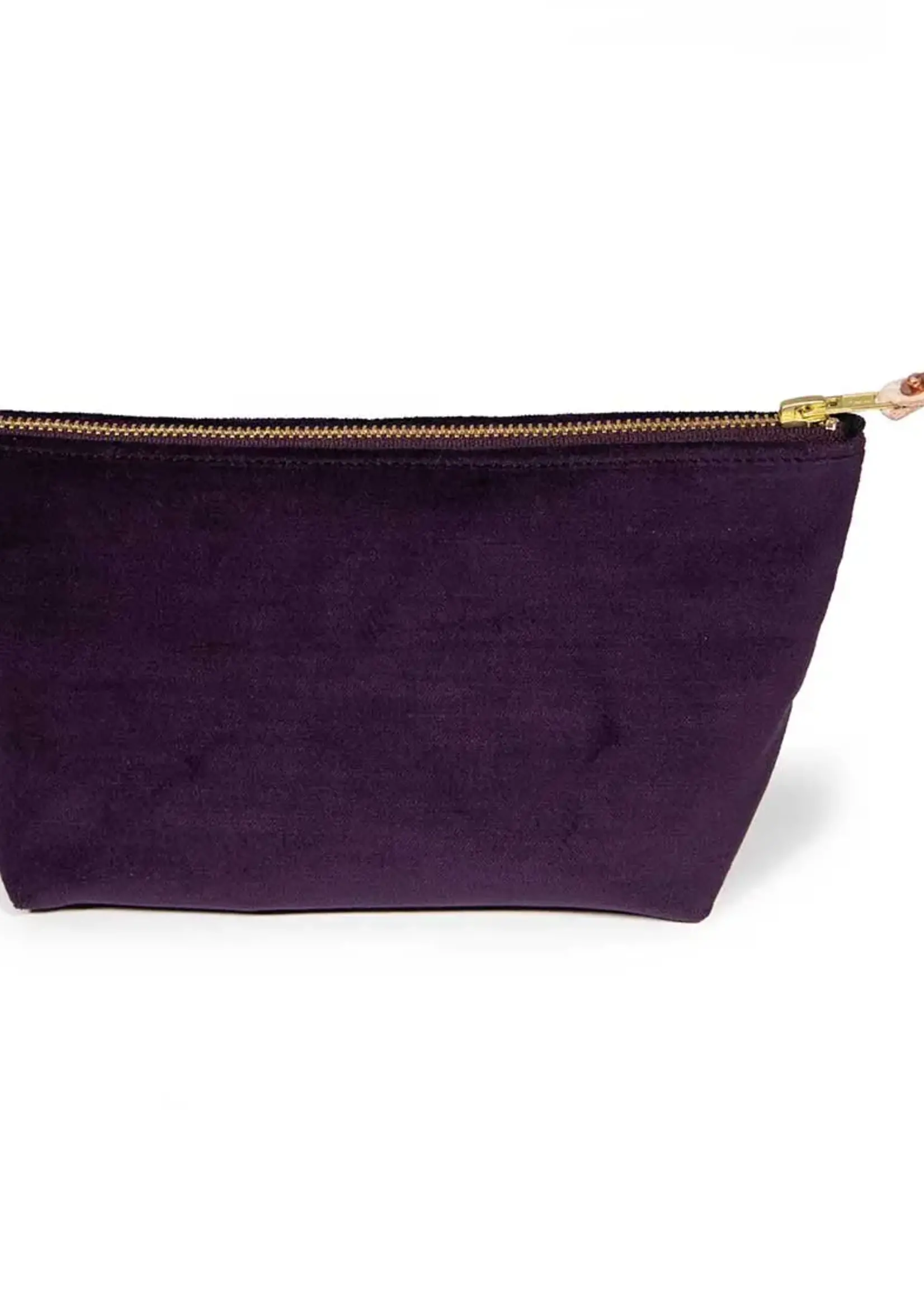 General Knot & Co. Velvet Travel Clutch Royal Purple