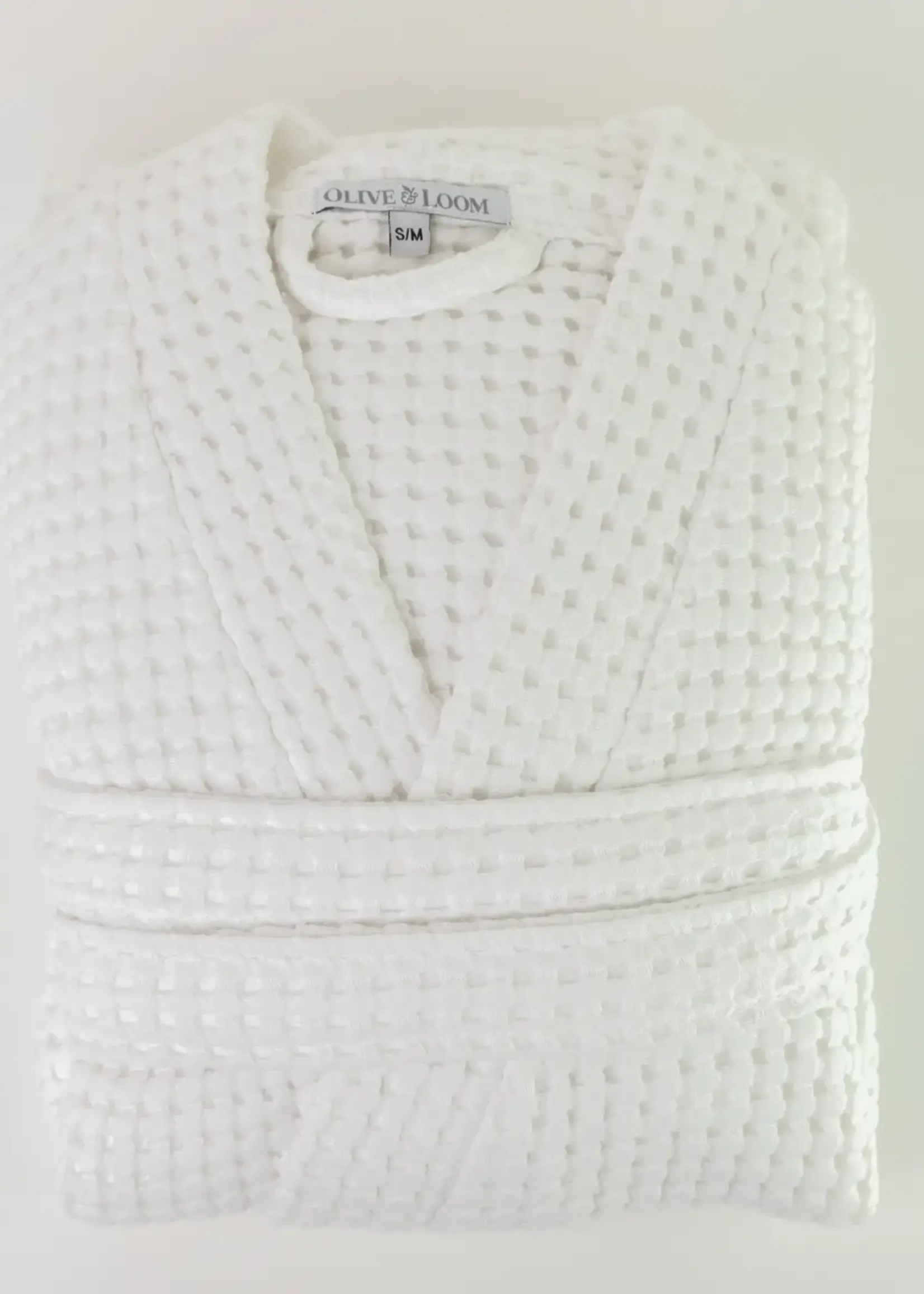 Olive & Loom Turkish Cotton Waffle Robe
