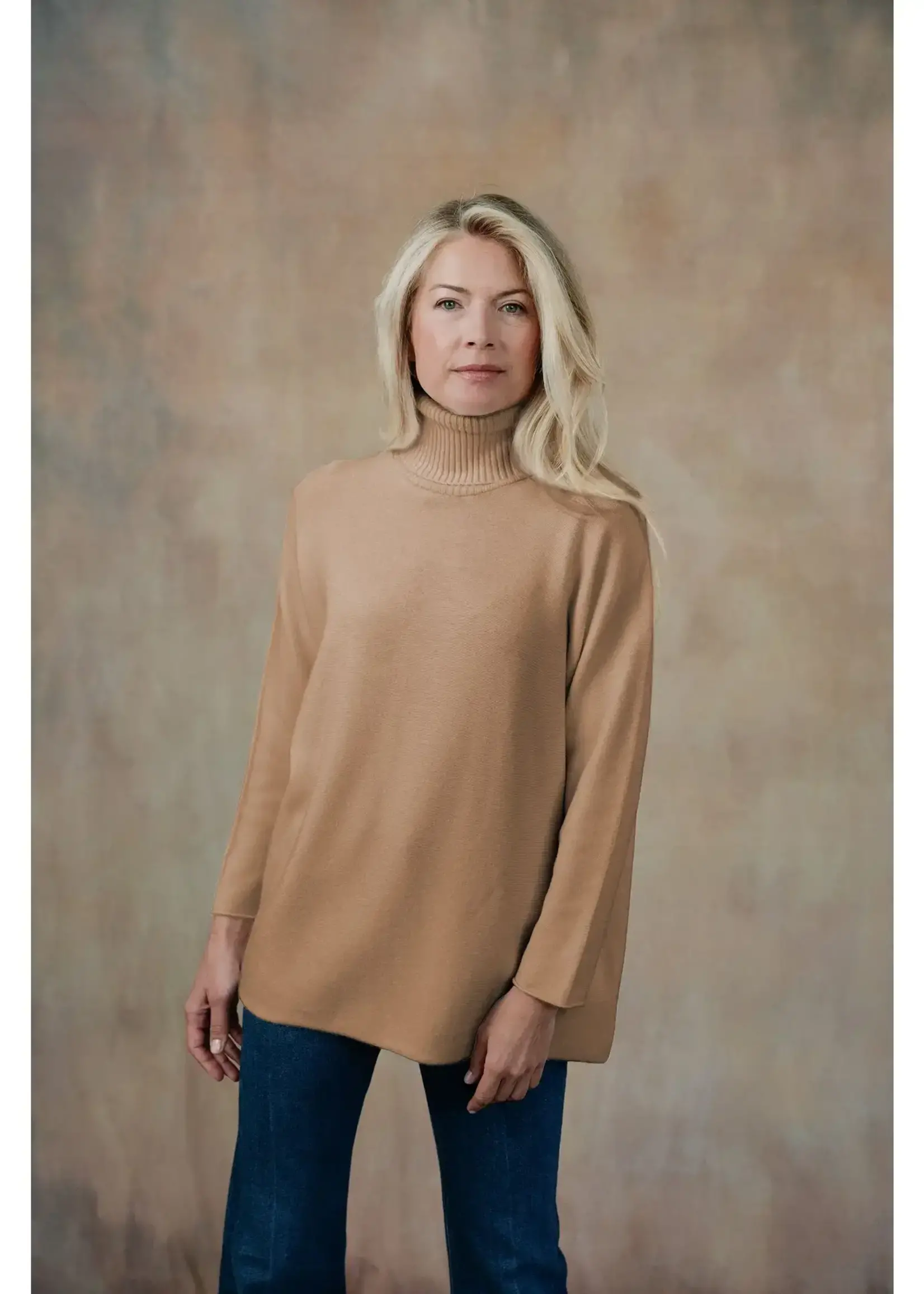 CobbleStone Living Clara Turtleneck Sweater