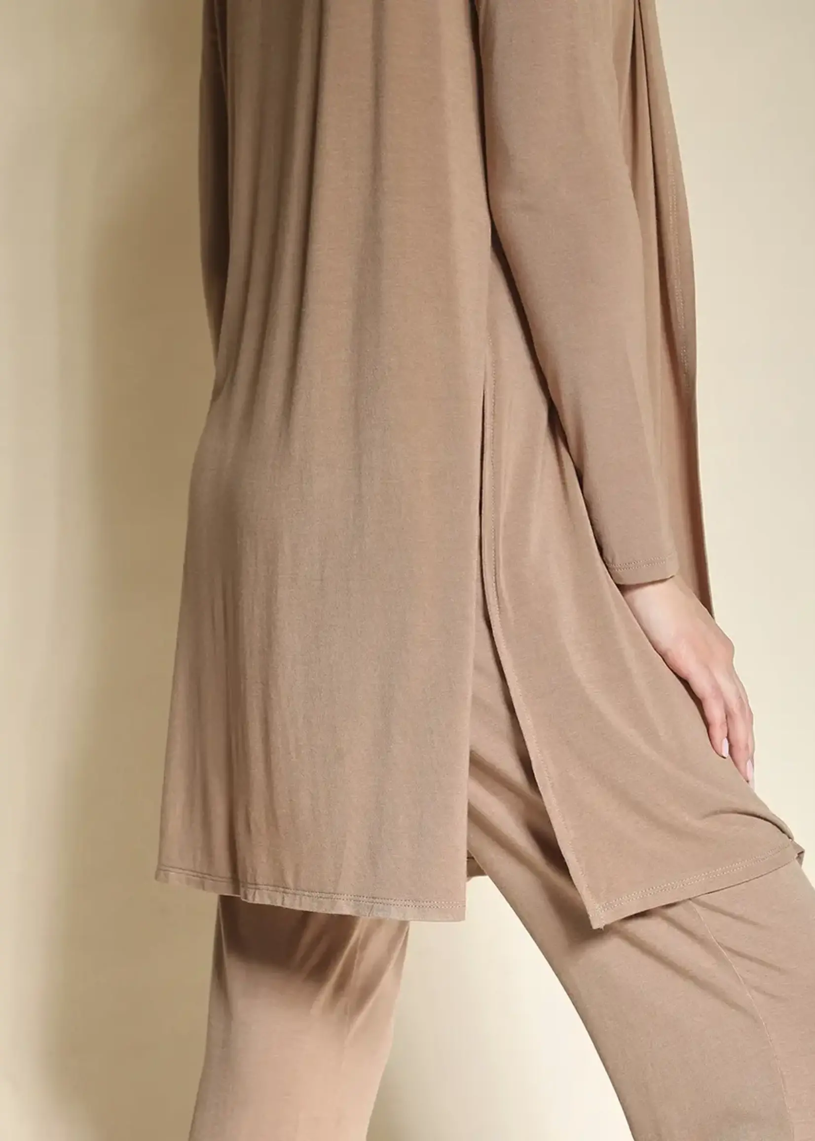 Studio Ko Clothing Bamboo Long Open Cardigan
