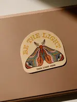 Trek Light Be The Light Moth Sticker