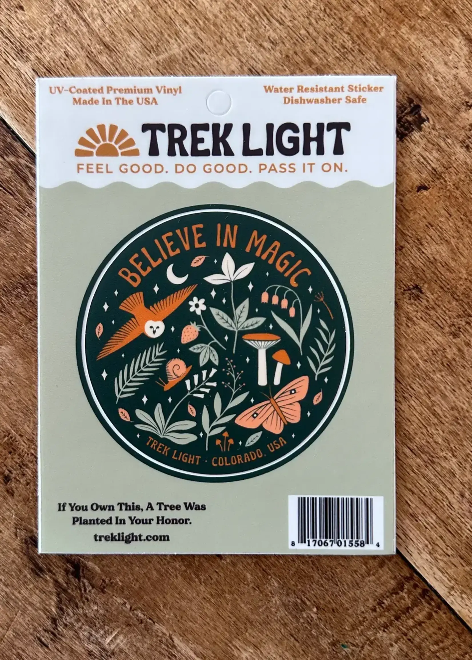 Trek Light Believe In Magic Sticker