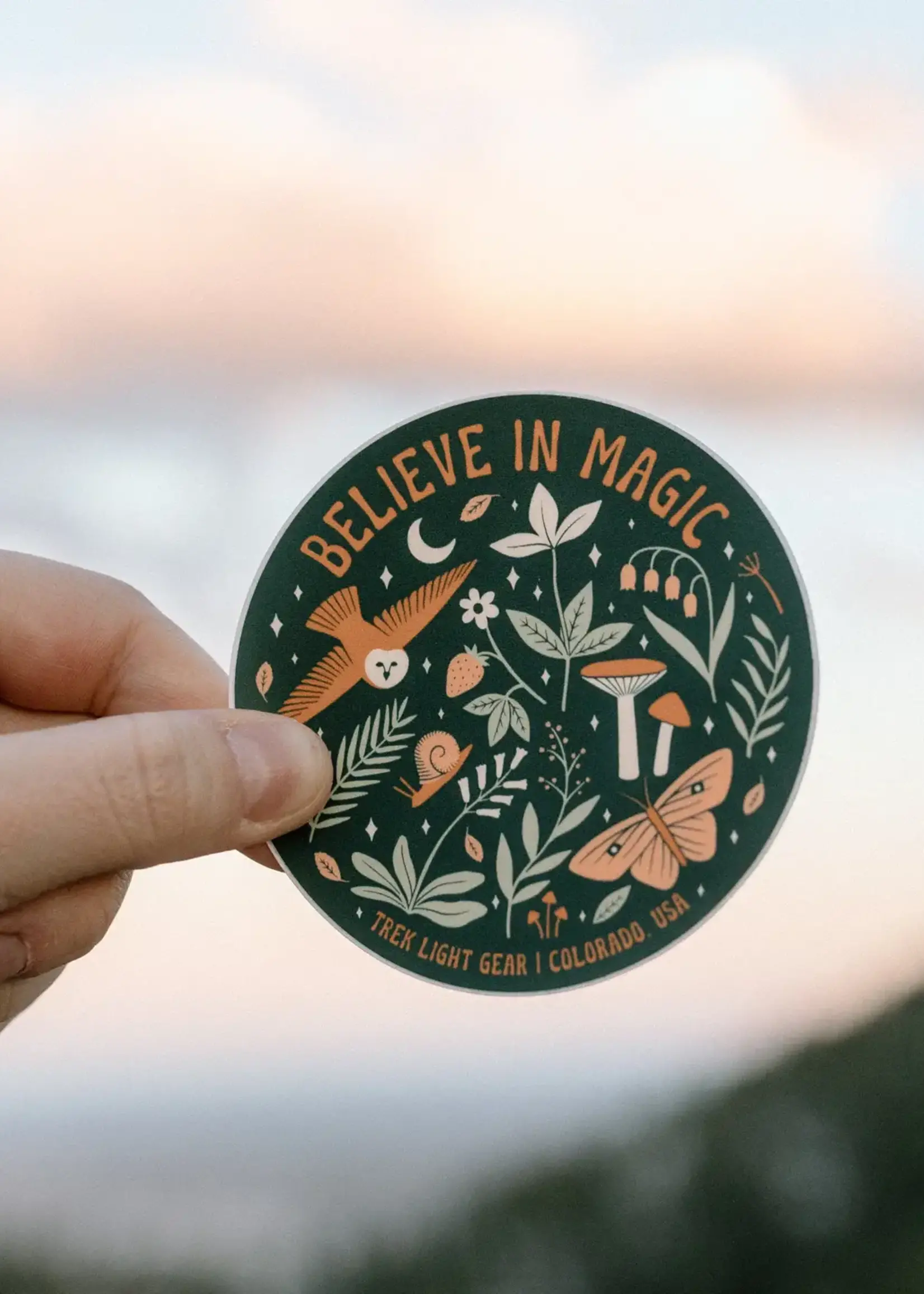 Trek Light Believe In Magic Sticker