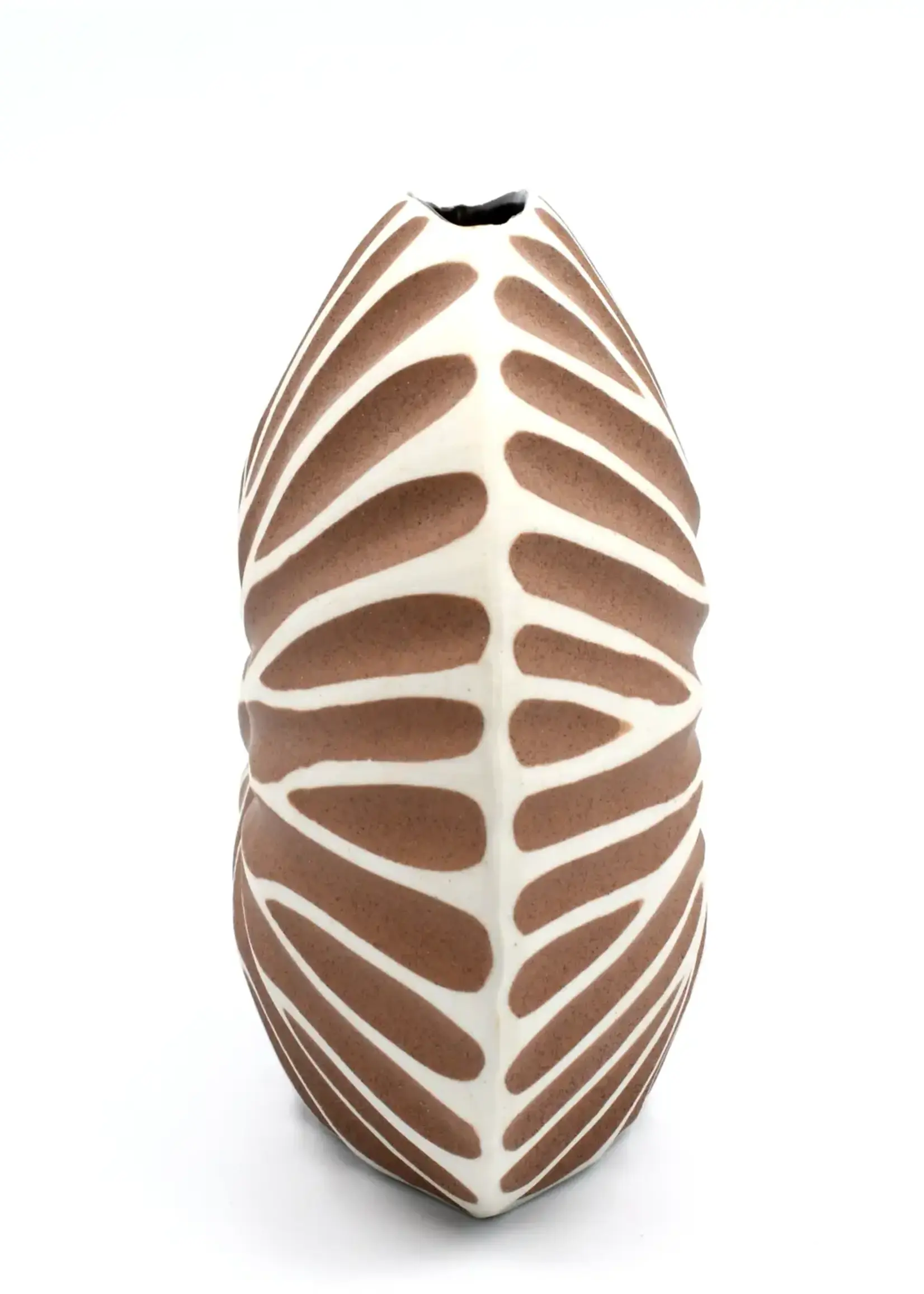 Art Floral Trading LLC Diva Round Mini Bud Vase Terra