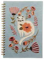 Danica Studio Catbloom Embroidered Notebook