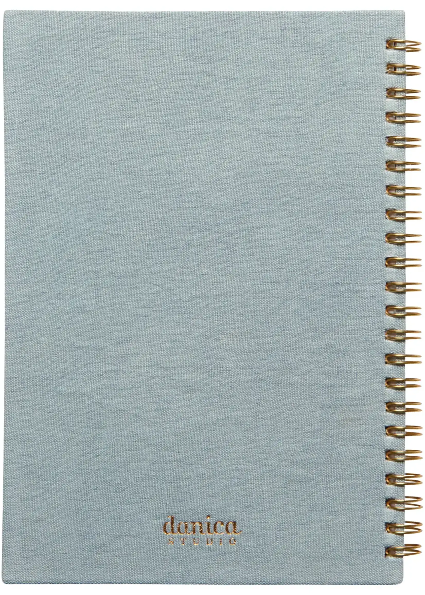 Danica Studio Catbloom Embroidered Notebook