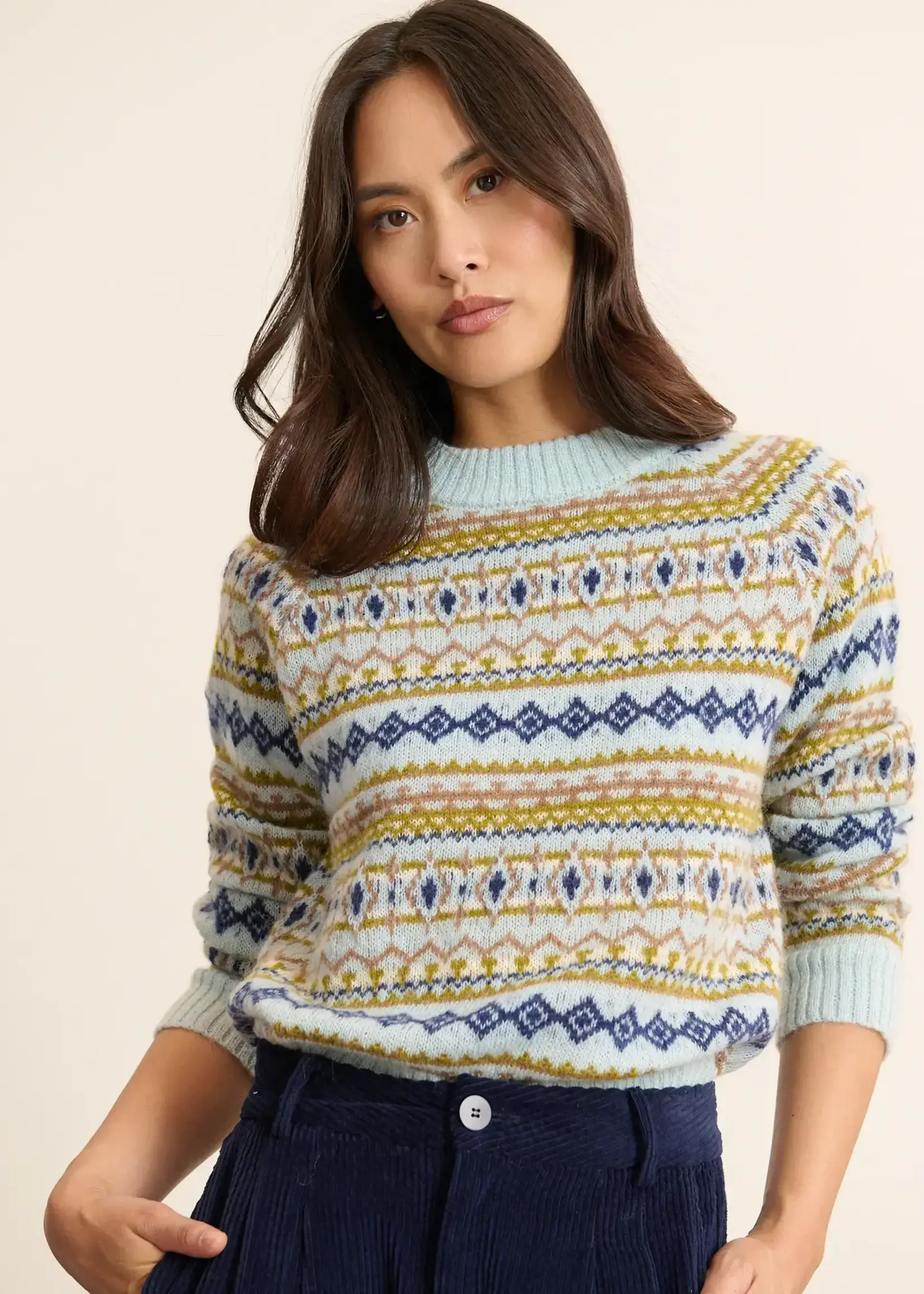 Garance Paris Norwegian Jacquard Sweater - Billy