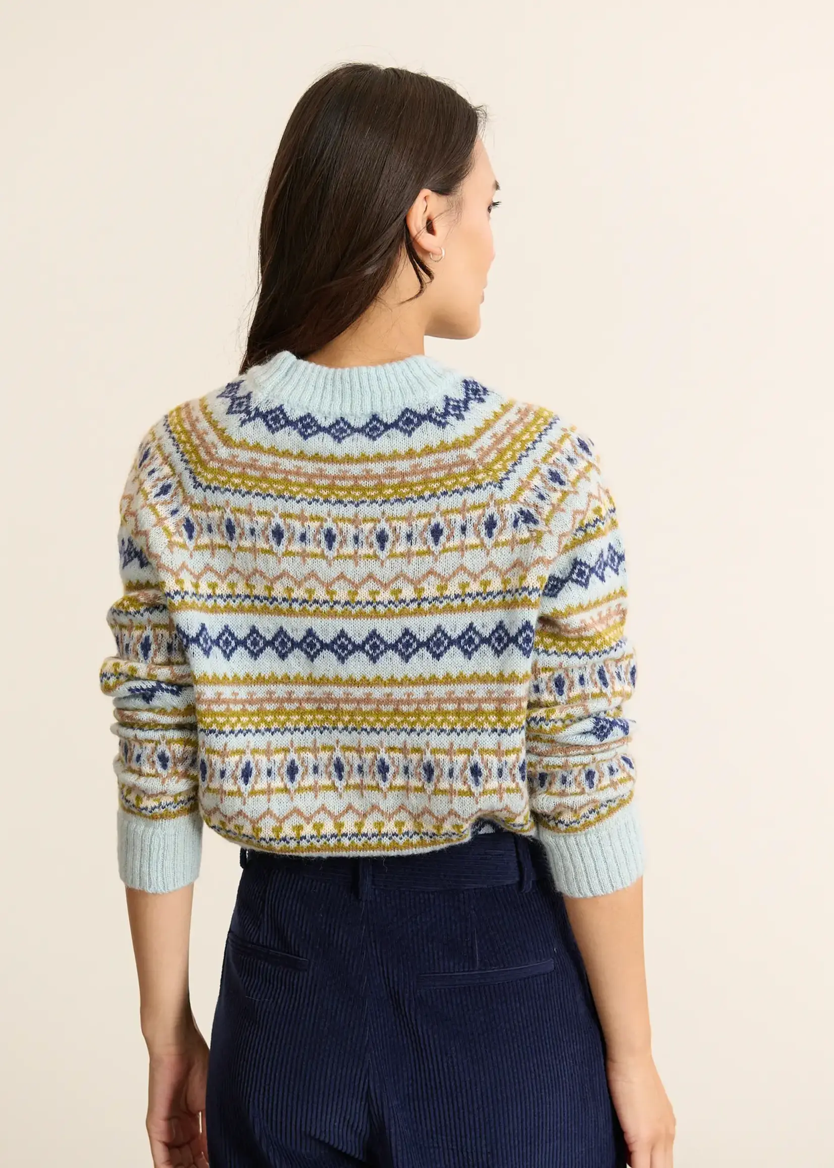 Garance Paris Norwegian Jacquard Sweater - Billy