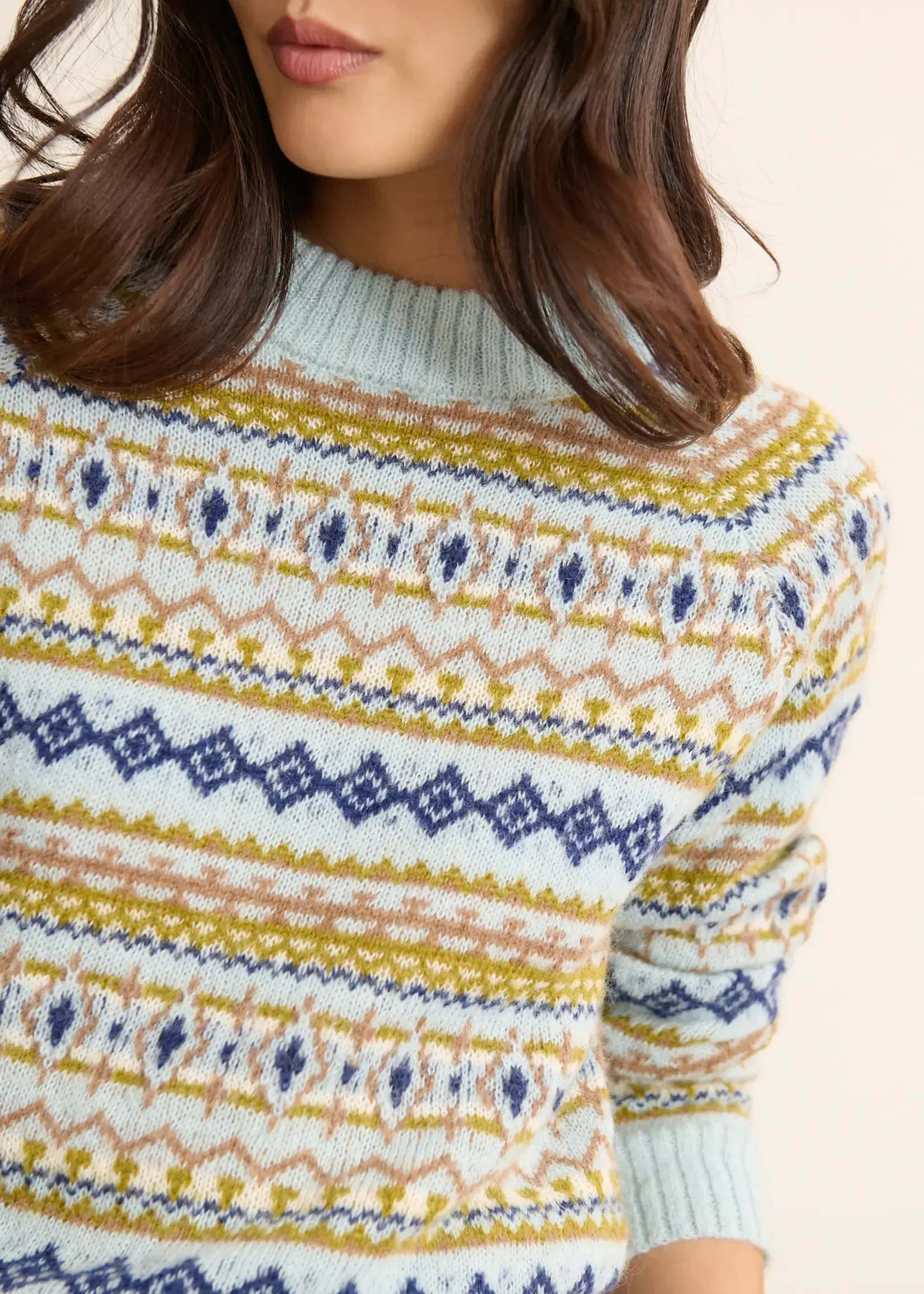 Garance Paris Norwegian Jacquard Sweater - Billy