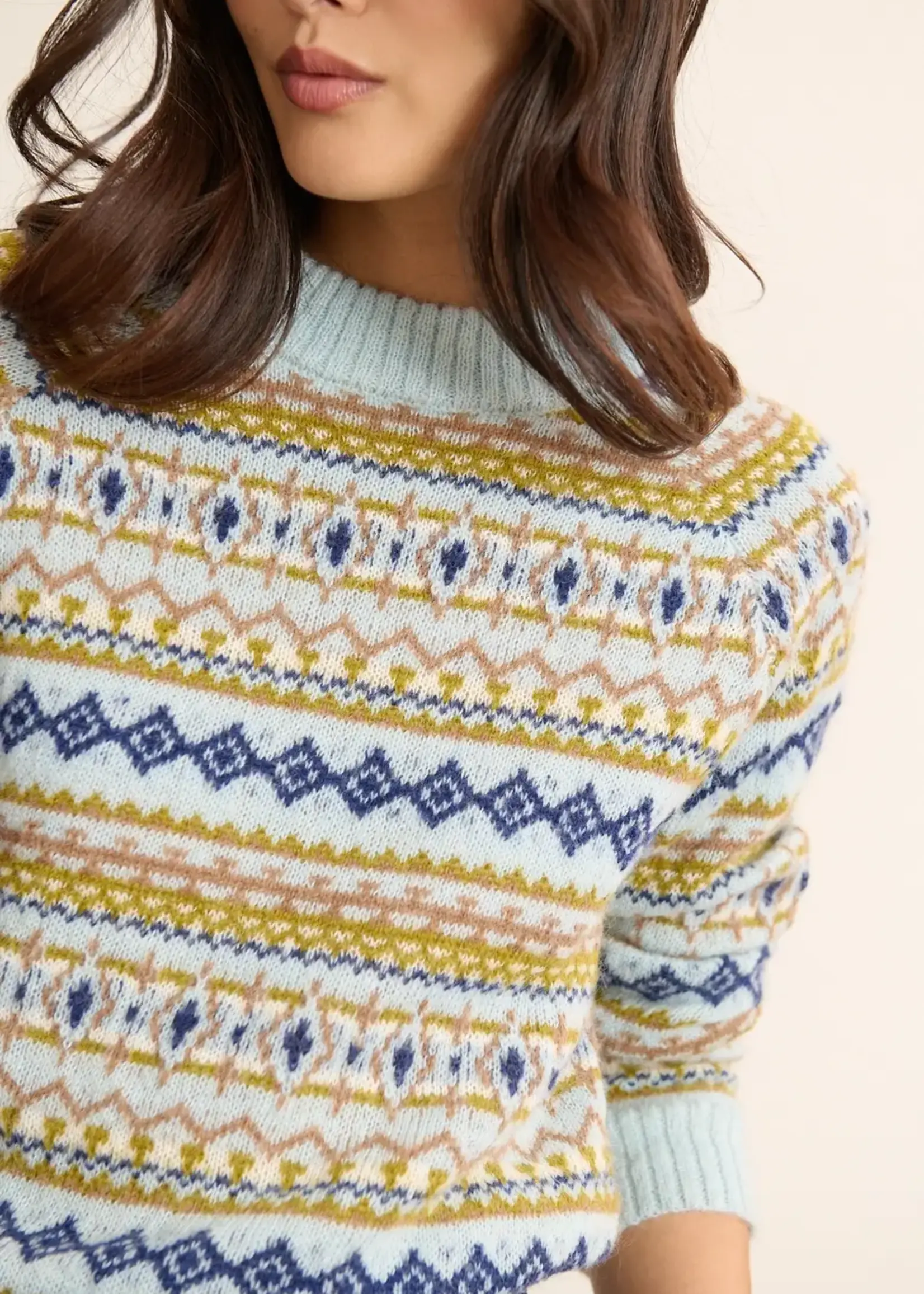 Garance Paris Norwegian Jacquard Sweater - Billy