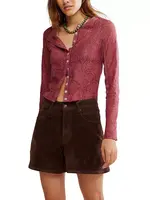 Free People Jae Knit Long Sleeve