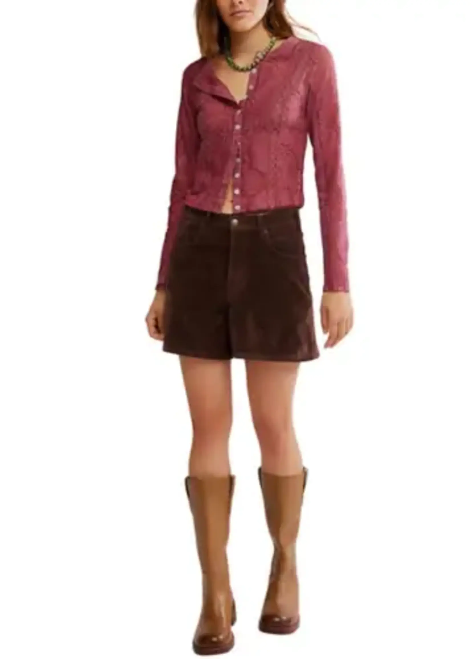 Free People Jae Knit Long Sleeve