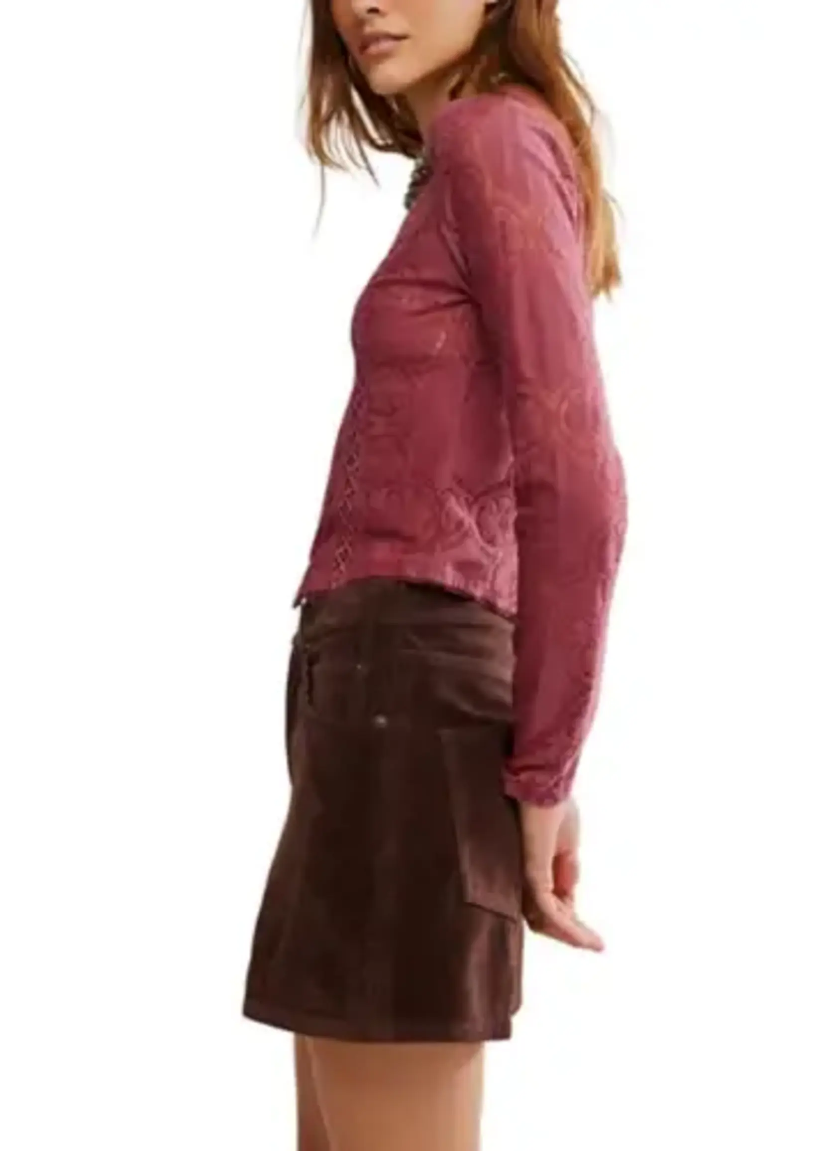 Free People Jae Knit Long Sleeve