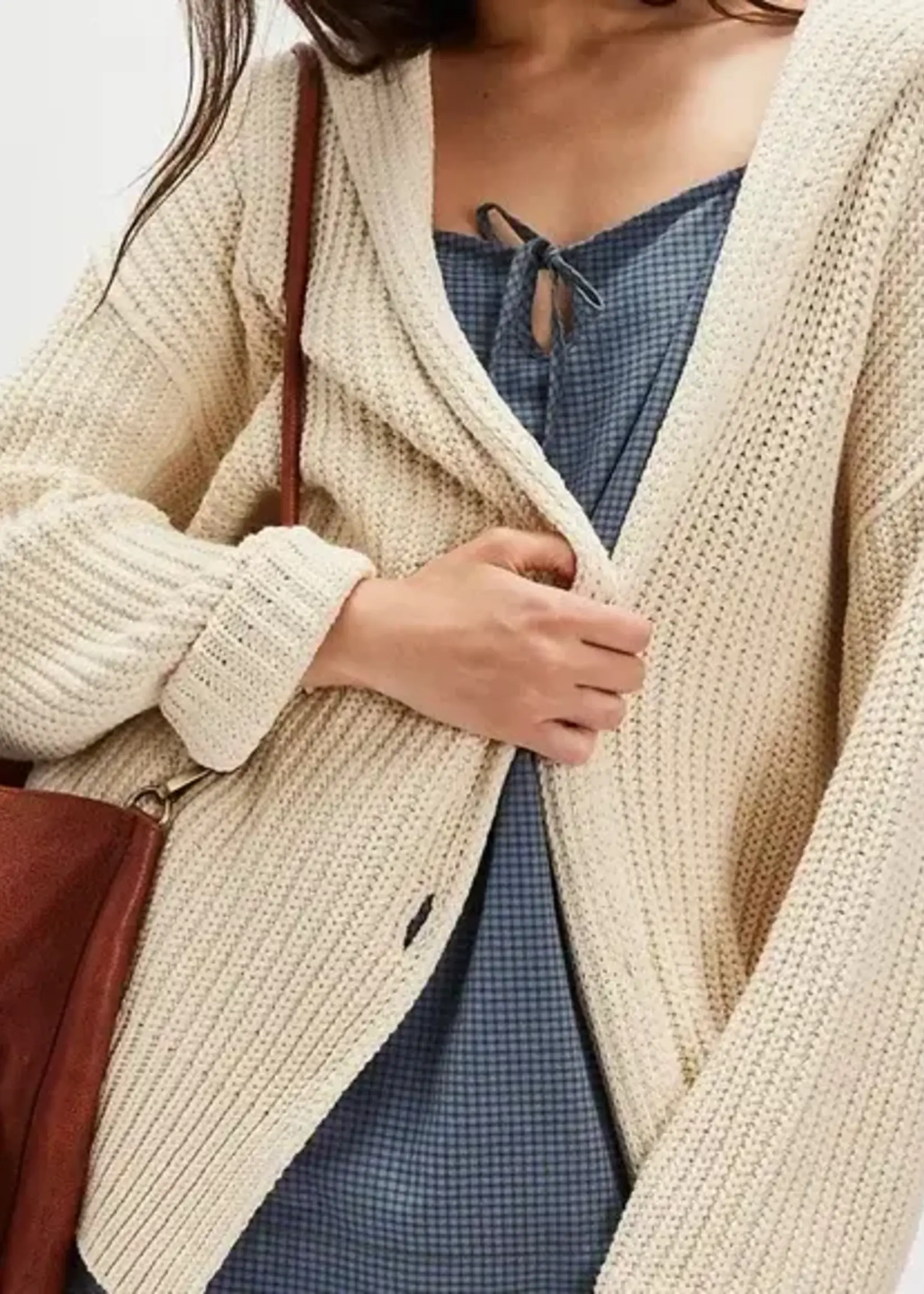 Free People Swim Too Deep Cardi Birch