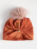 Arae Freya Beanie Burnt Sienna Shibori
