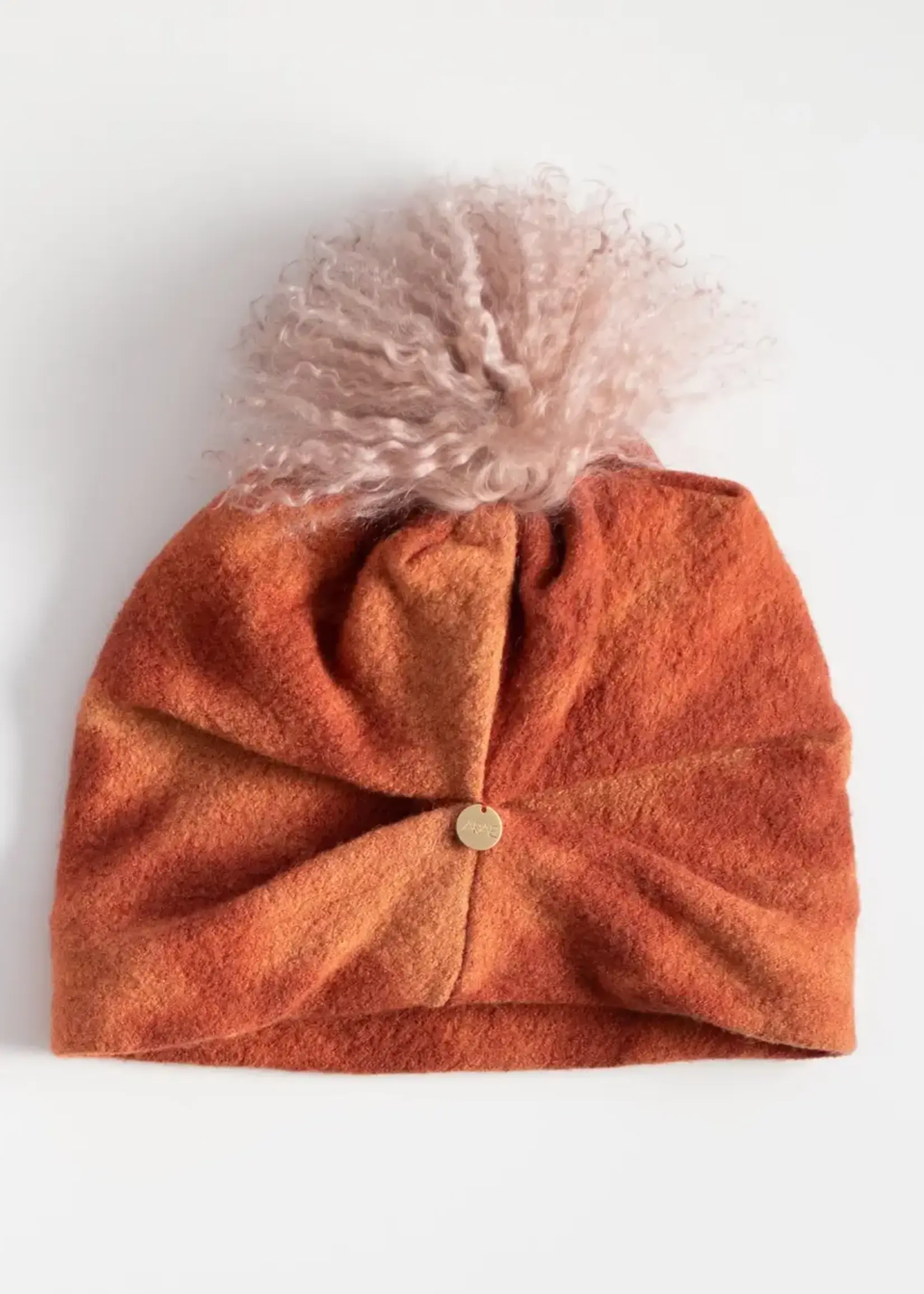 Arae Freya Beanie Burnt Sienna Shibori