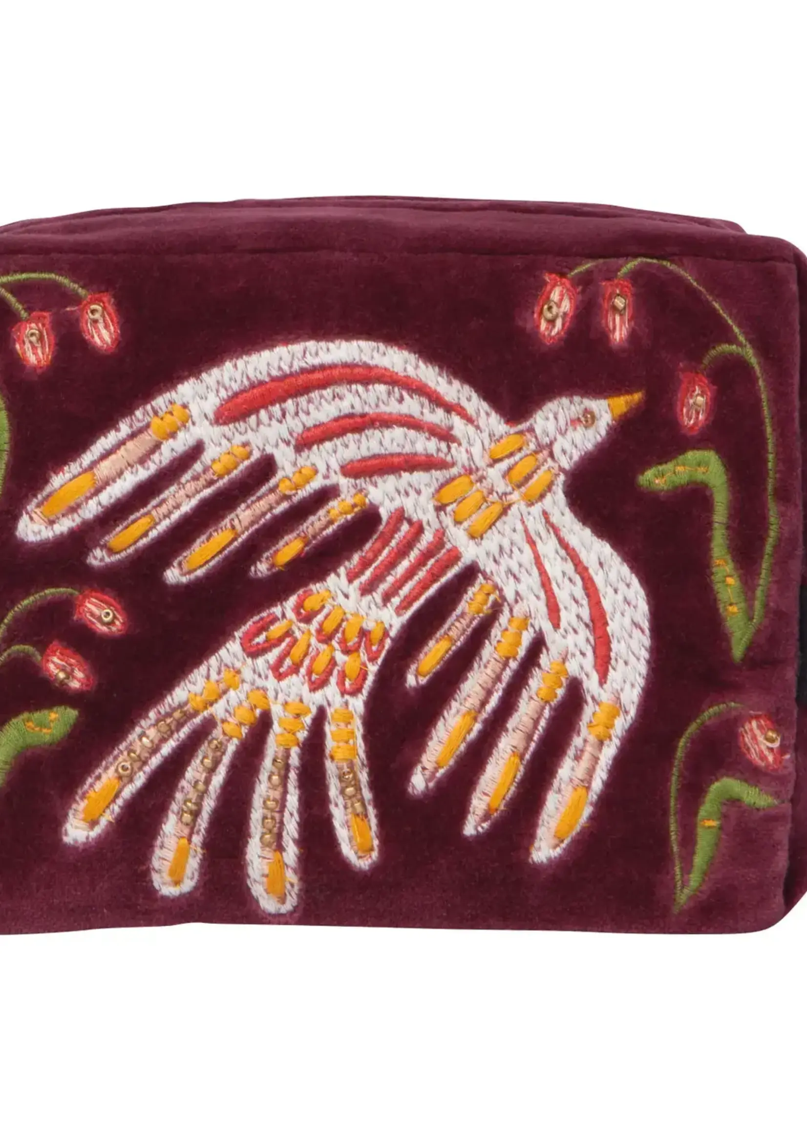 Danica Studio Plume Embroidered Pouch