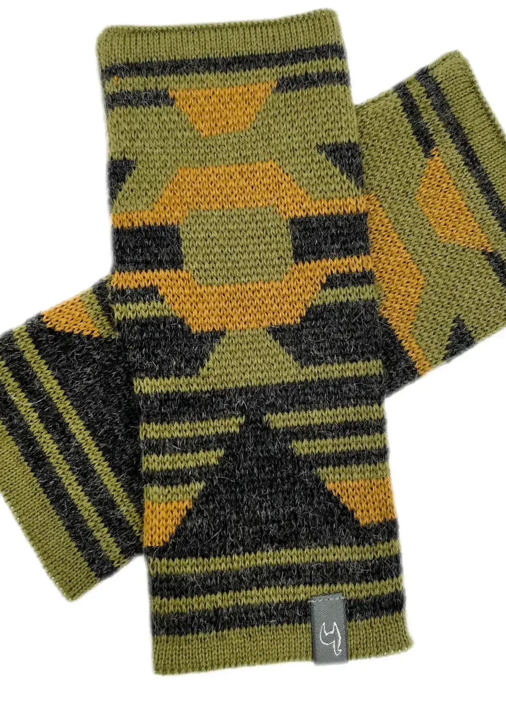Shupaca Alpaca Alpaca Gloves Incan Olive