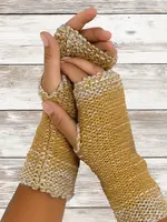 Shupaca Alpaca Trail Alpaca Gloves Sunflower