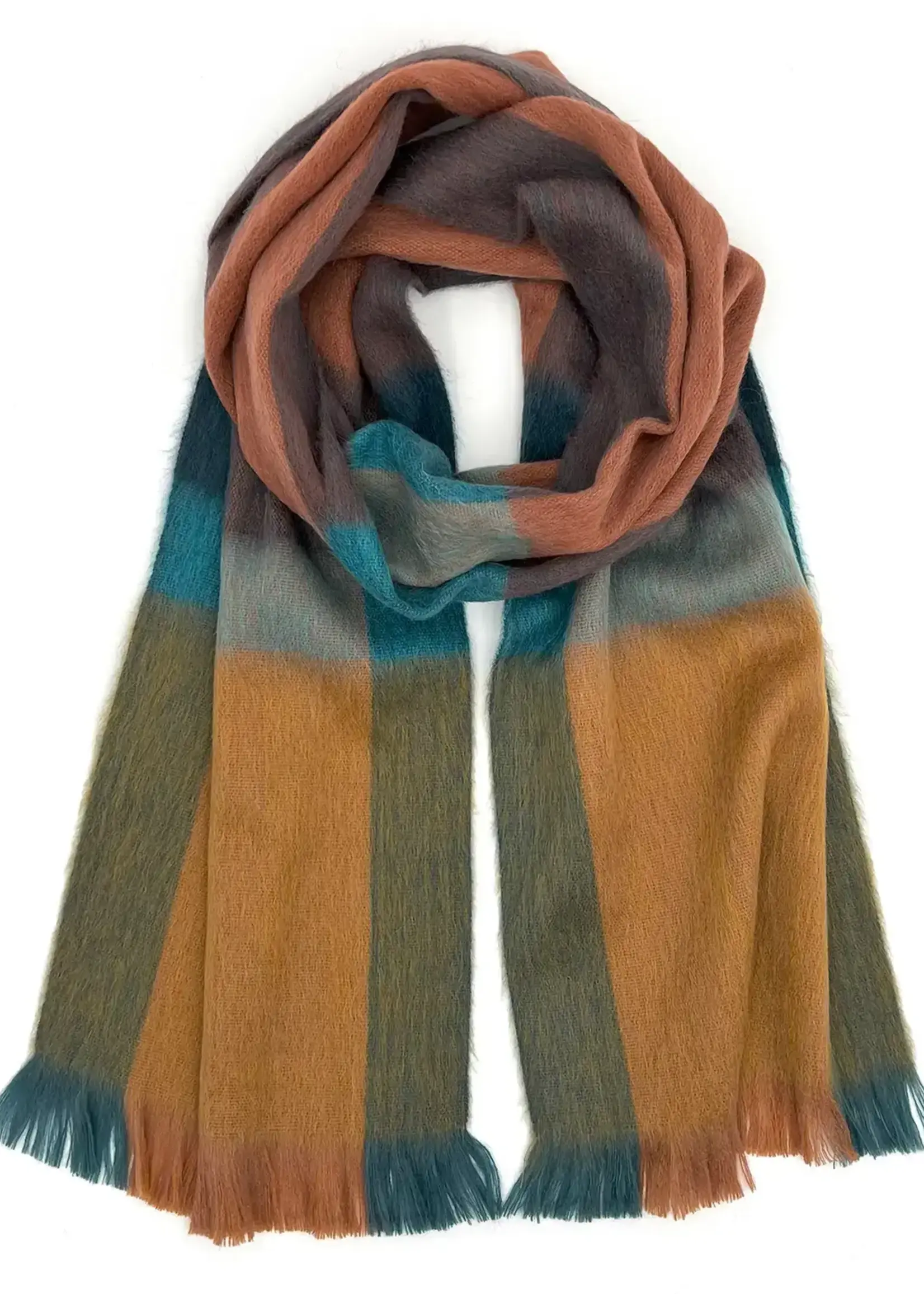 Shupaca Alpaca Alpaca Plaid Scarf