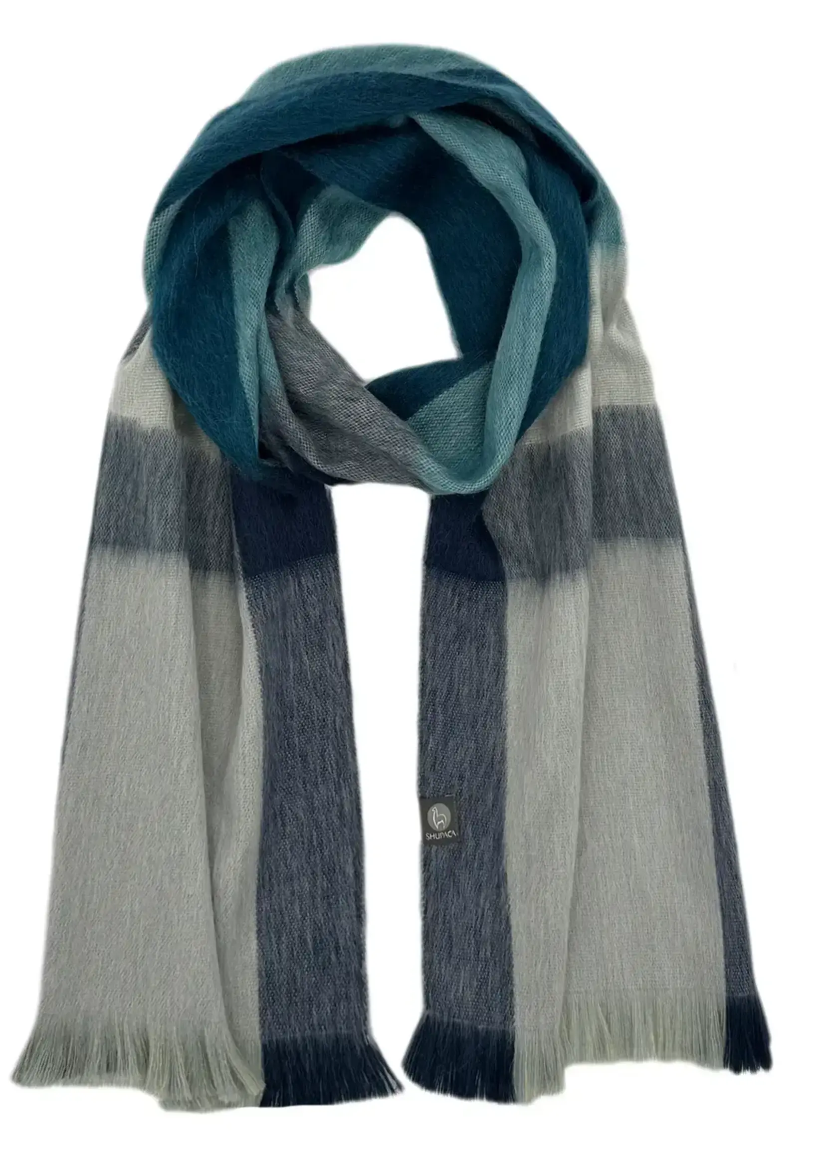 Shupaca Alpaca Alpaca Plaid Scarf