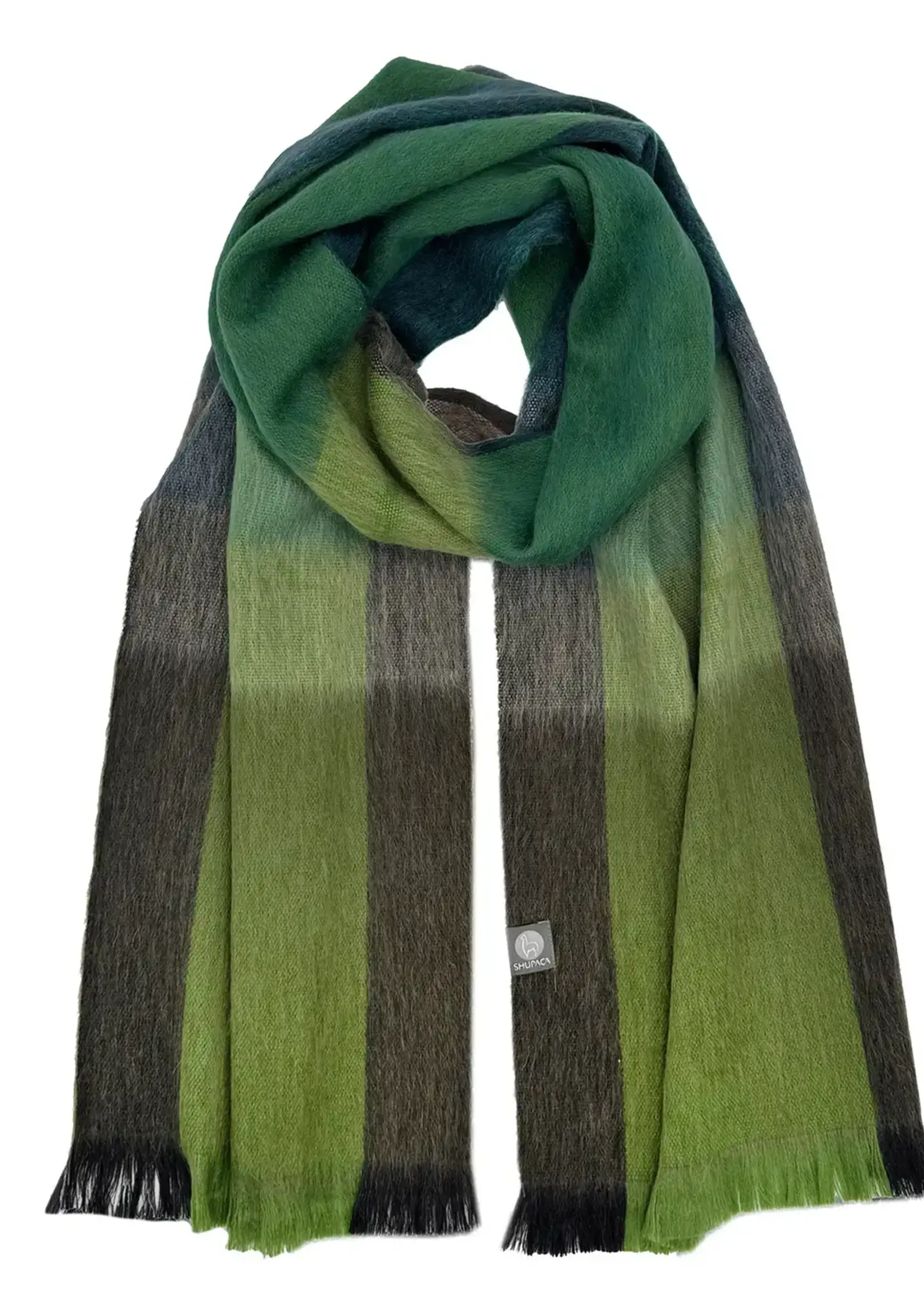 Shupaca Alpaca Alpaca Plaid Scarf