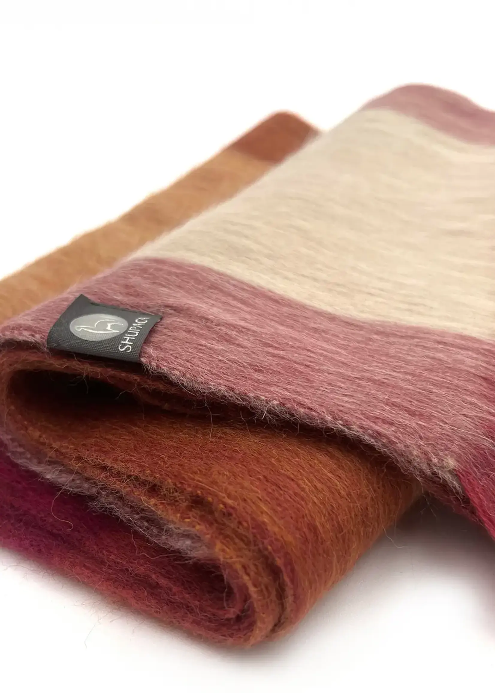 Shupaca Alpaca Alpaca Plaid Scarf