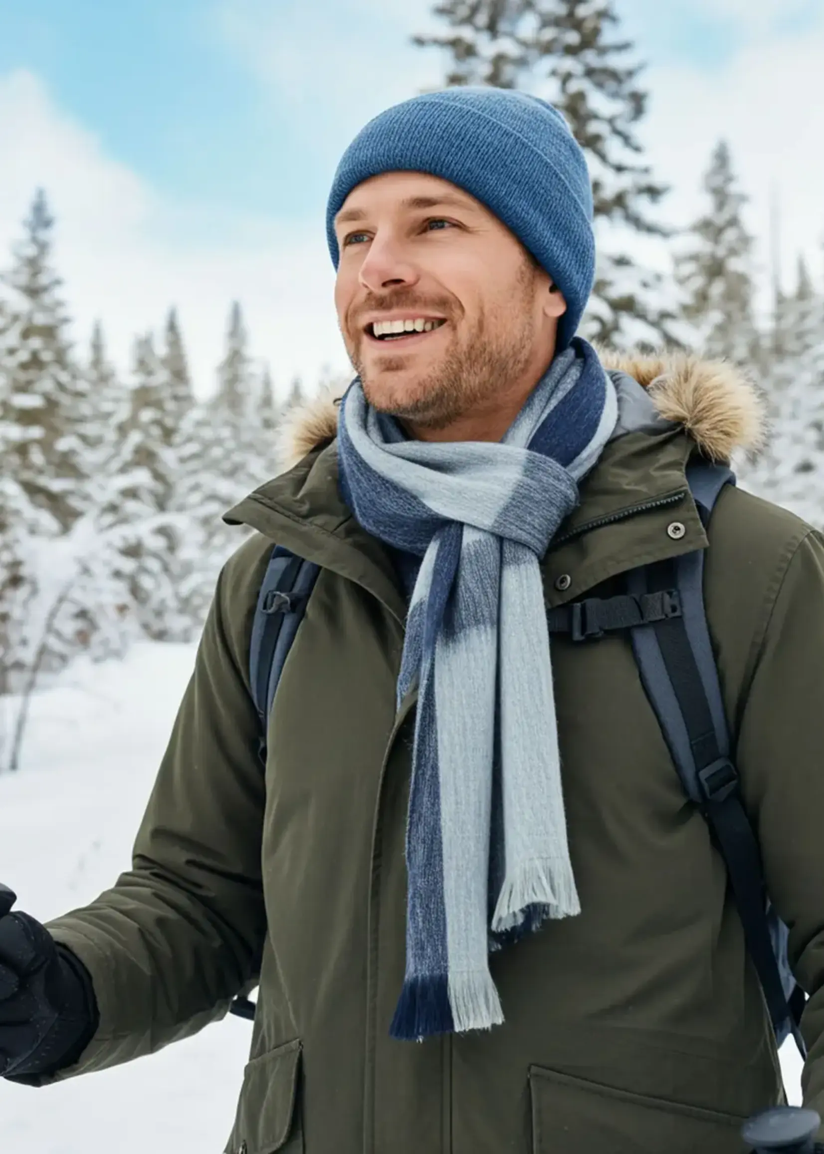 Shupaca Alpaca Alpaca Plaid Scarf