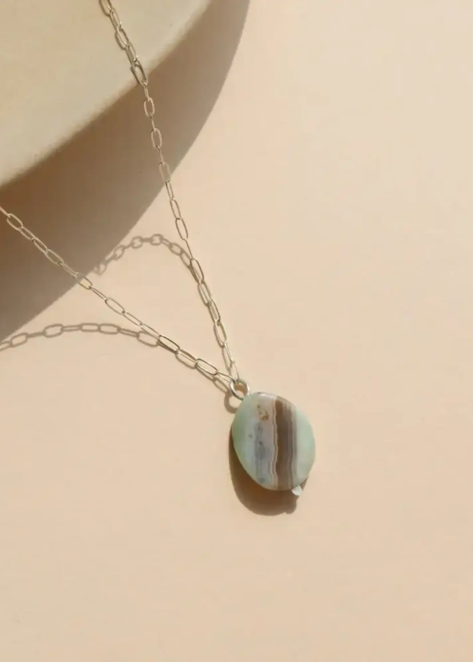 Token Jewelry Sea Drift Necklace Sterling Silver 18"