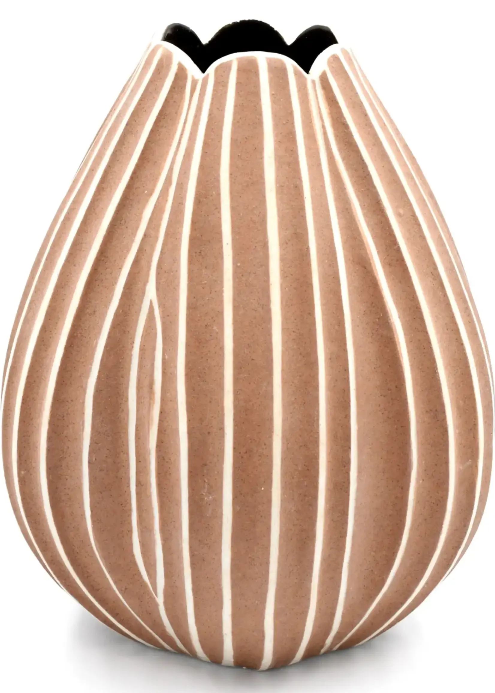 Art Floral Trading LLC Champa Vase Terra