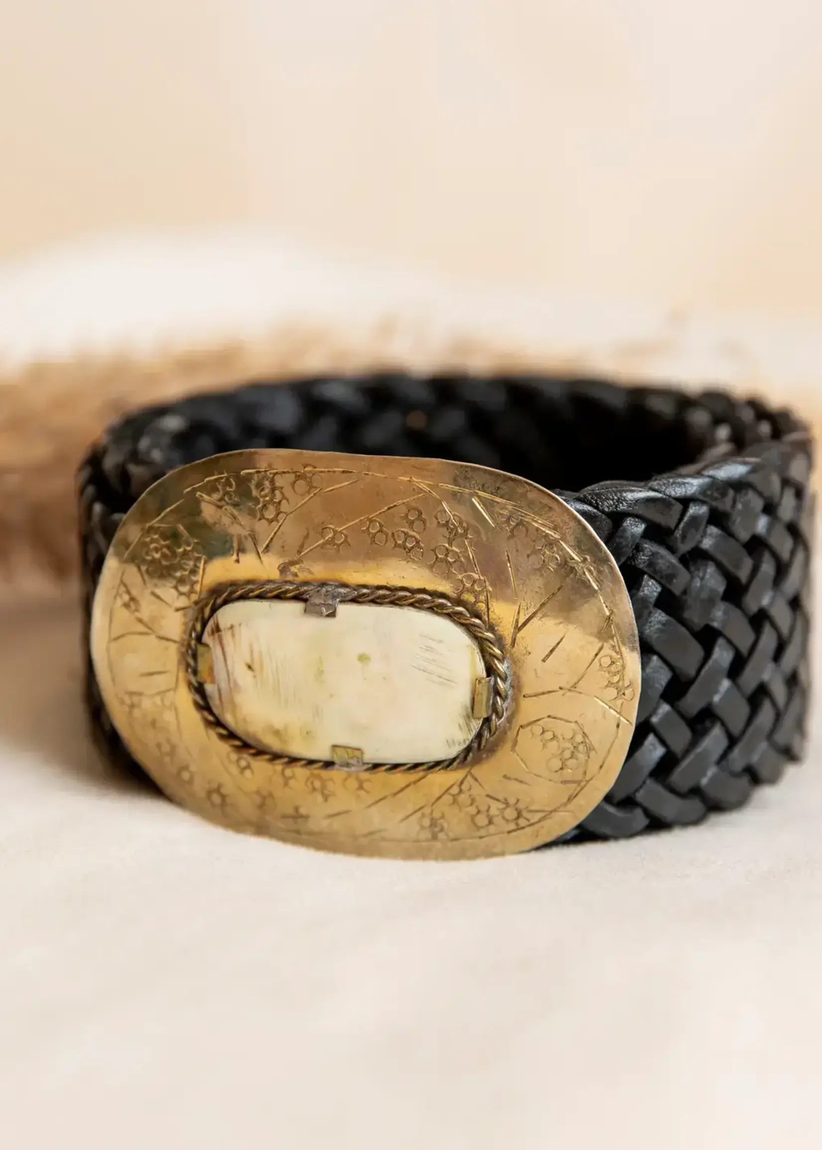 Lula Natura Cinturon Mercurio Ancho Negro