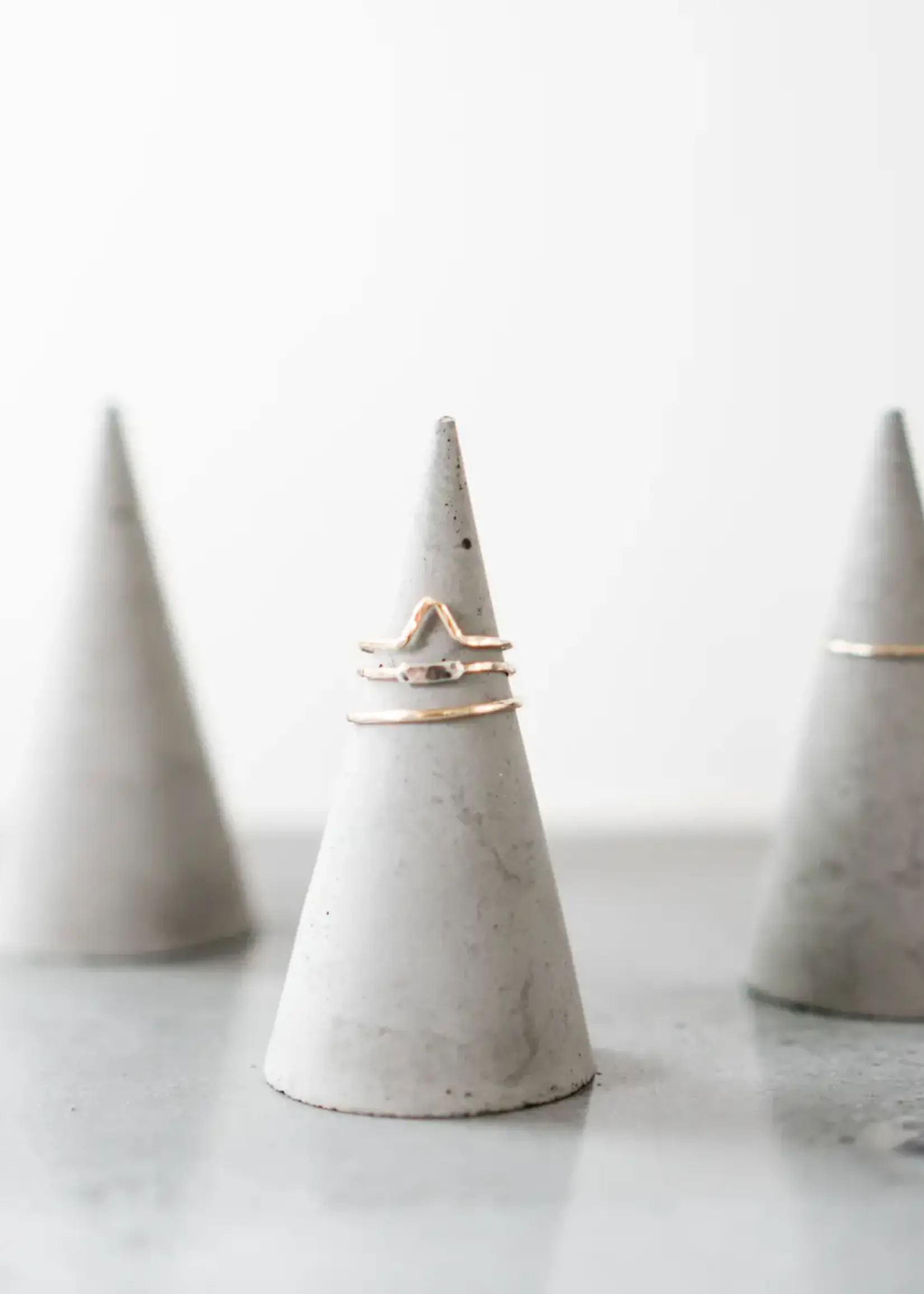 Made by Deborah Concrete Ring Holder