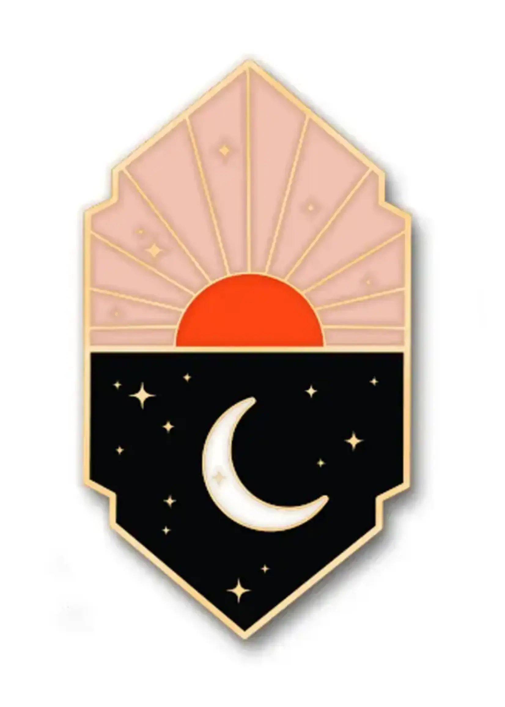 Antiquaria Sun + Moon Pin