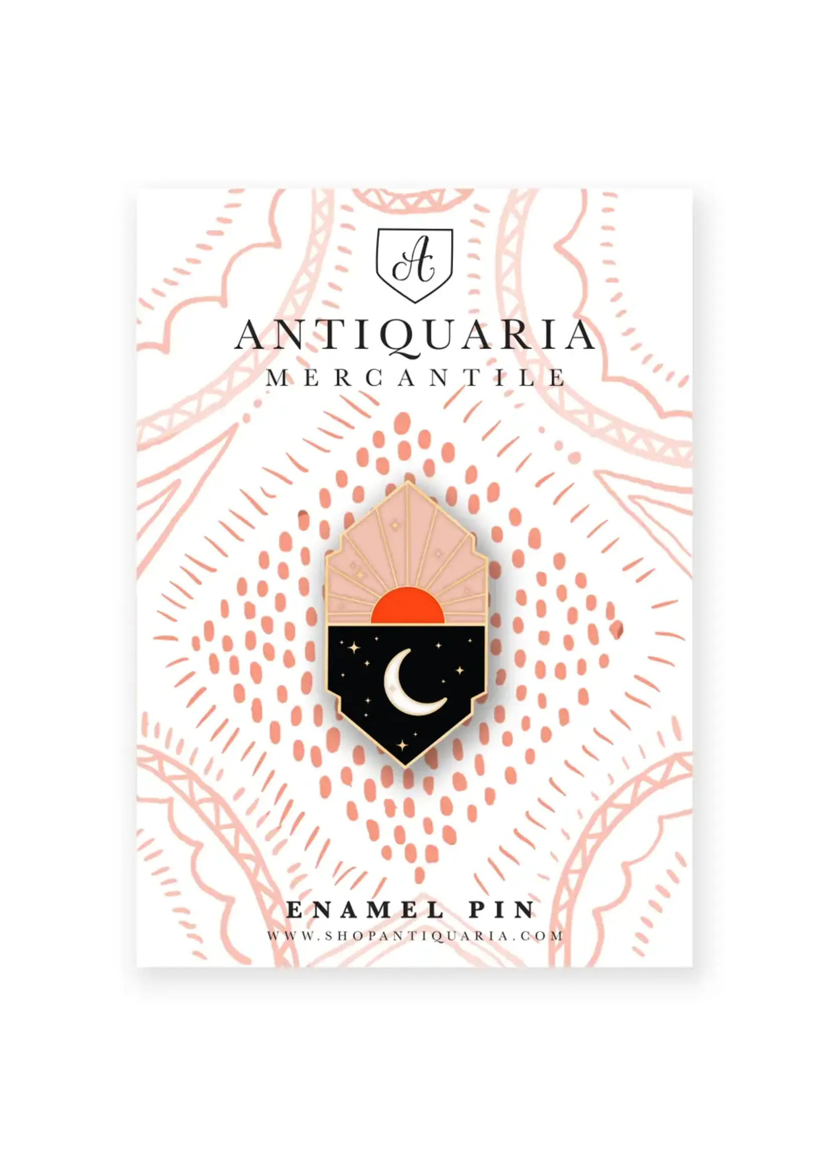 Antiquaria Sun + Moon Pin