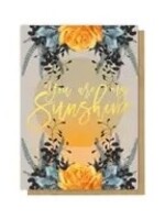 PAPAYA Sunshine Greeting Card