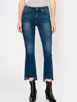 Noend Denim Farrah Mid Rise Kick Flare