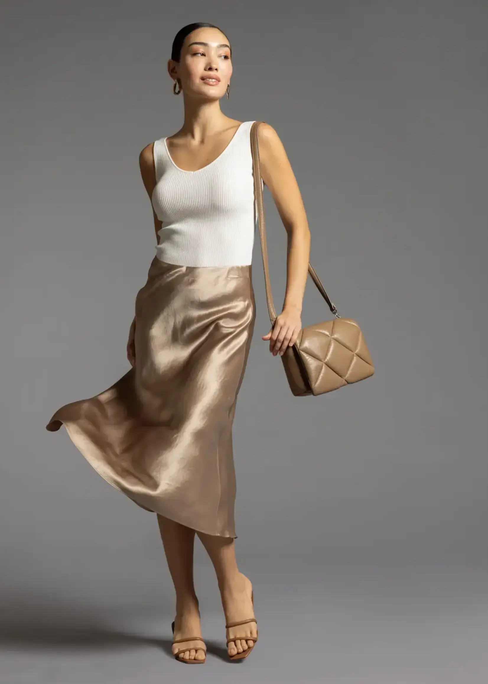 Weekend Los Angeles Mirada Skirt Light Taupe