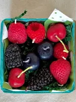 Happy Organics Mixed berry Beeswax Birthday Candles