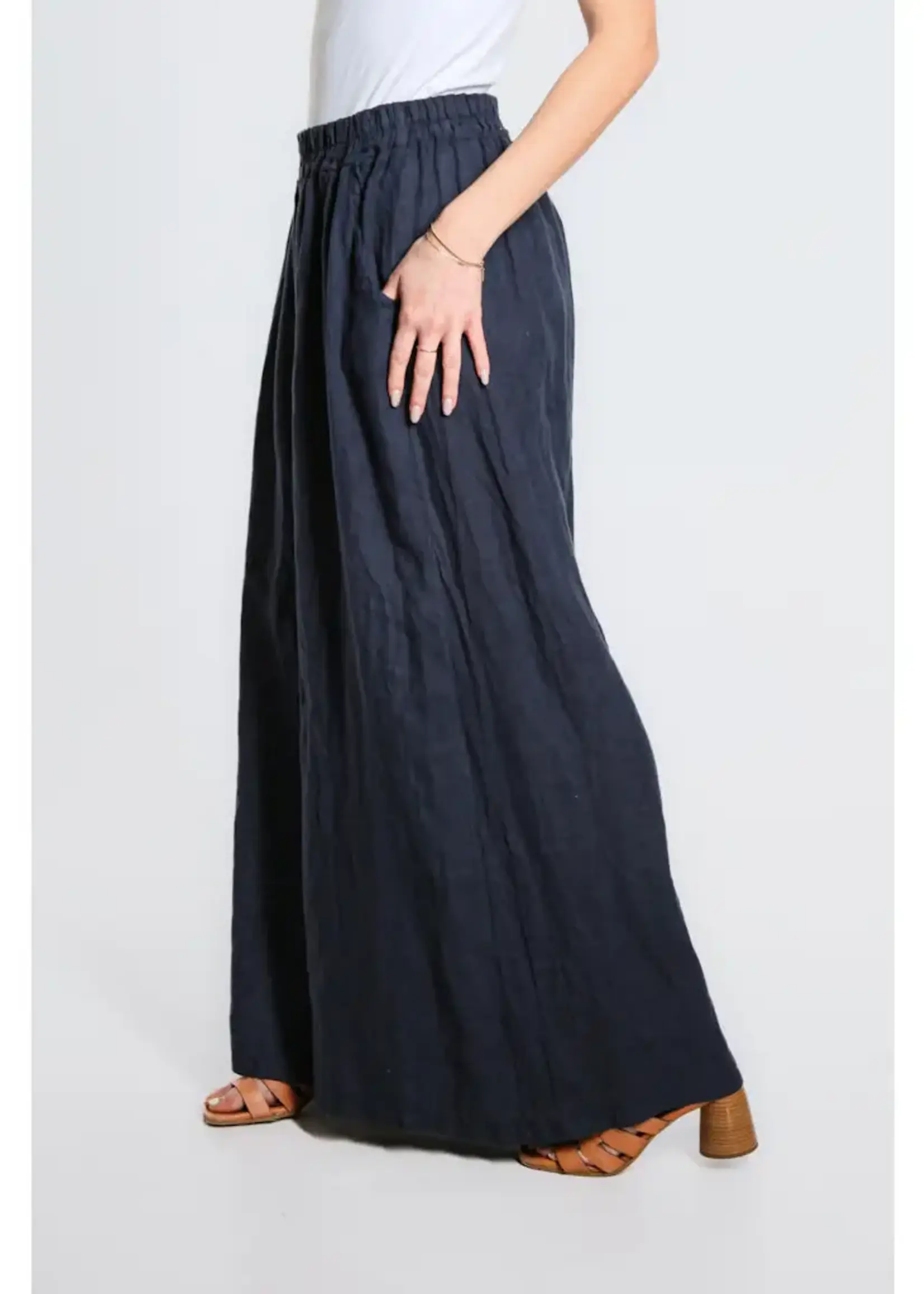 TINA Stephens Angelena Wide Leg Linen Pant