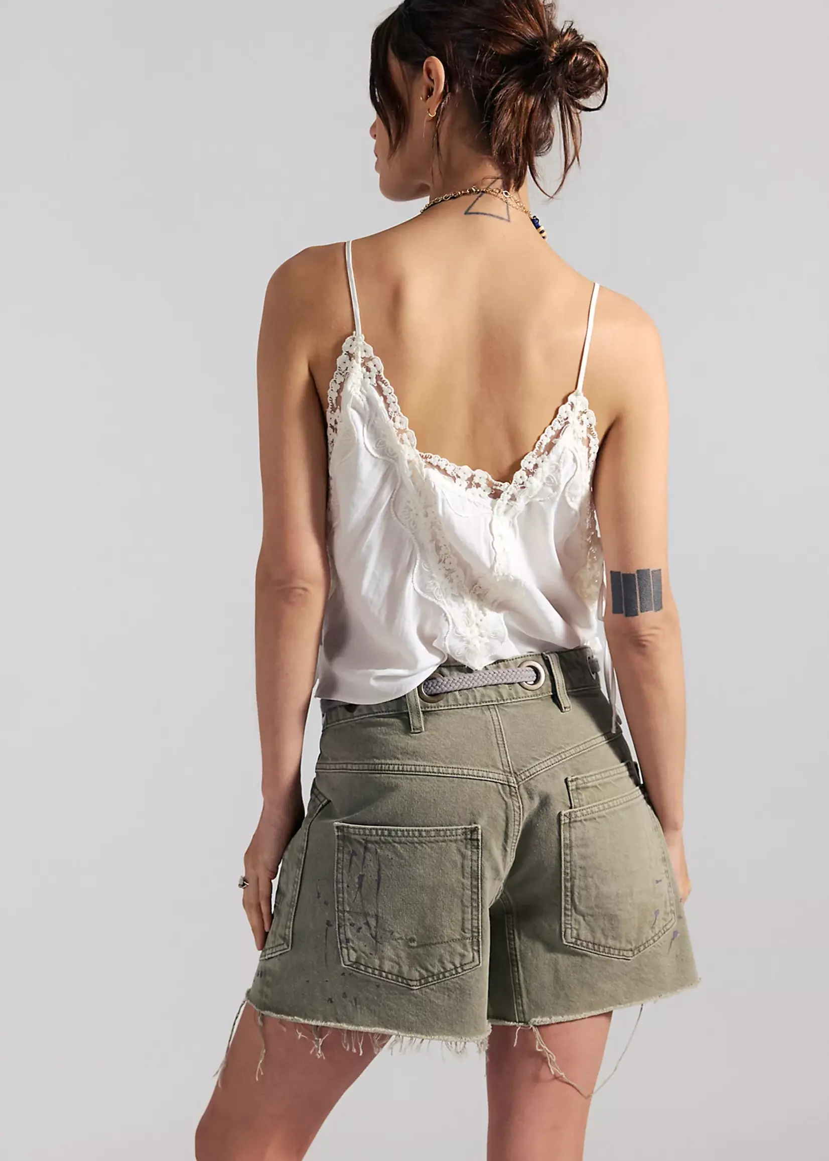 Free People Moxie Shorts Fern