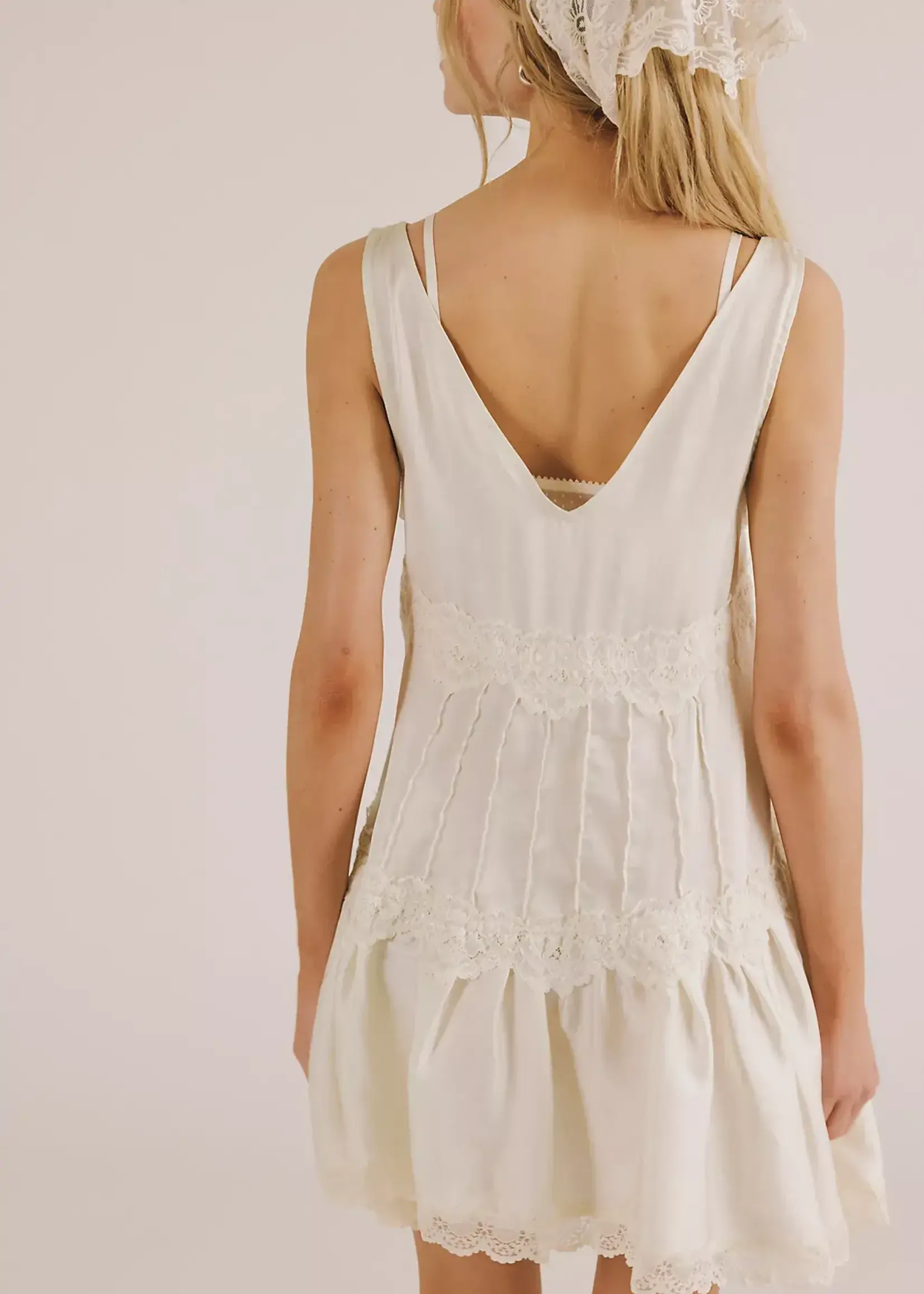 Free People In This Groove Mini Slip Tofu