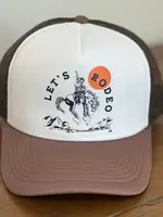 The Montana Scene Let's Rodeo Trucker Hat