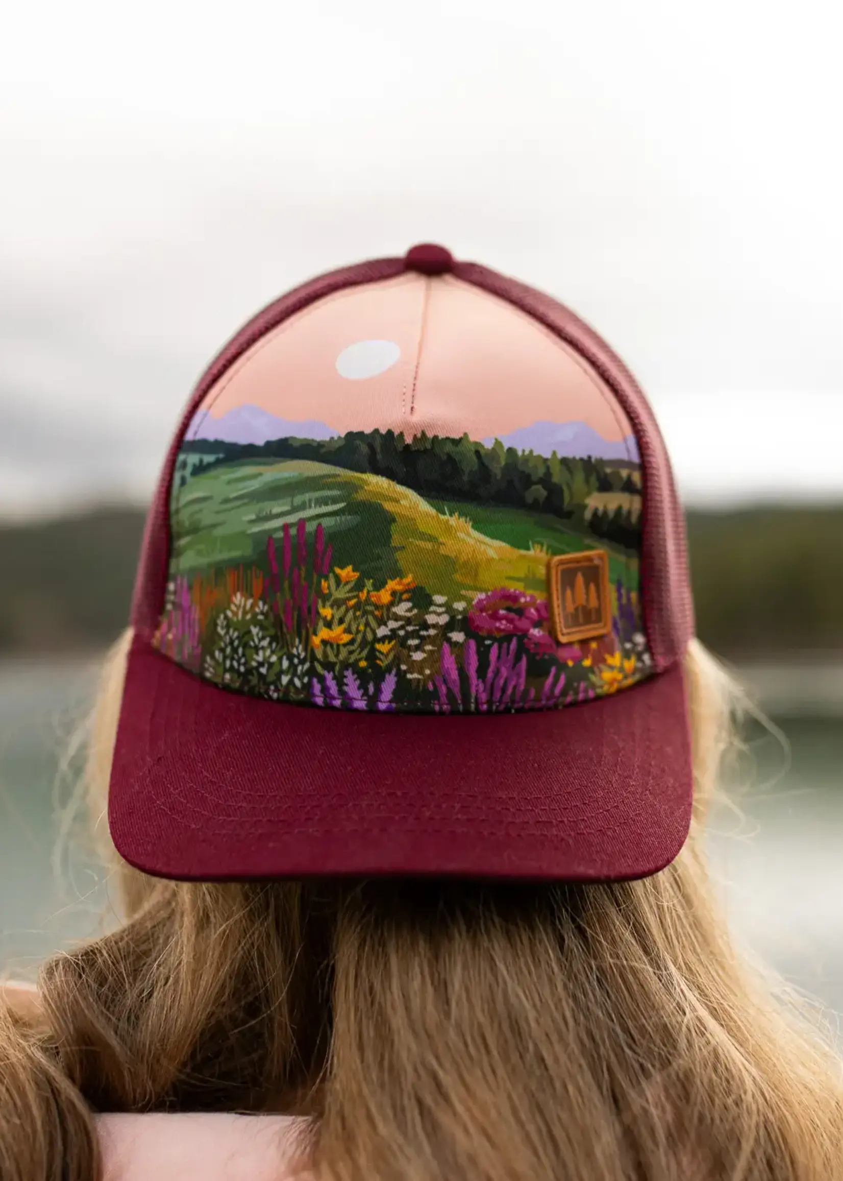 The Montana Scene Wildflower Field Trucker