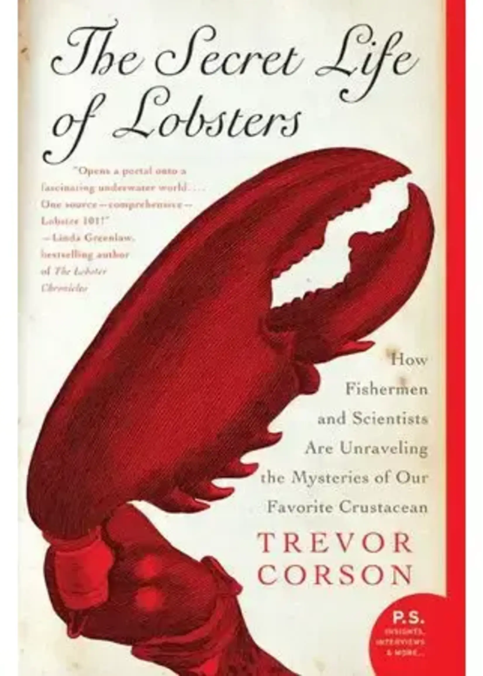 HarperCollins The Secret Life Of Lobsters