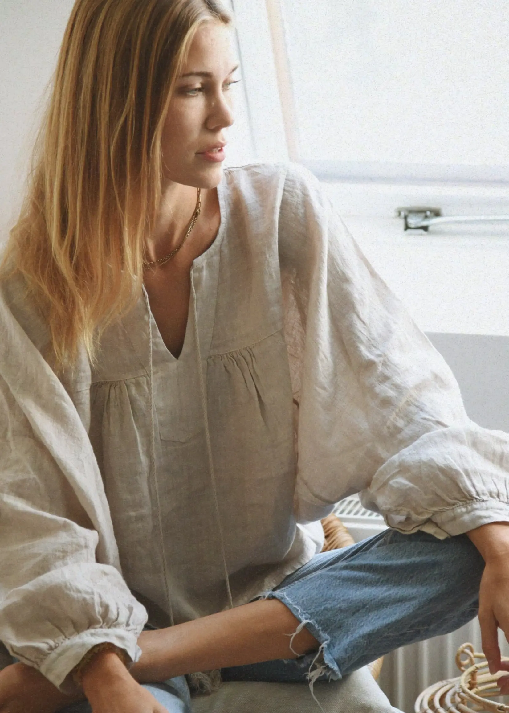 Beachwood Baby The Meadow Blouse Moon