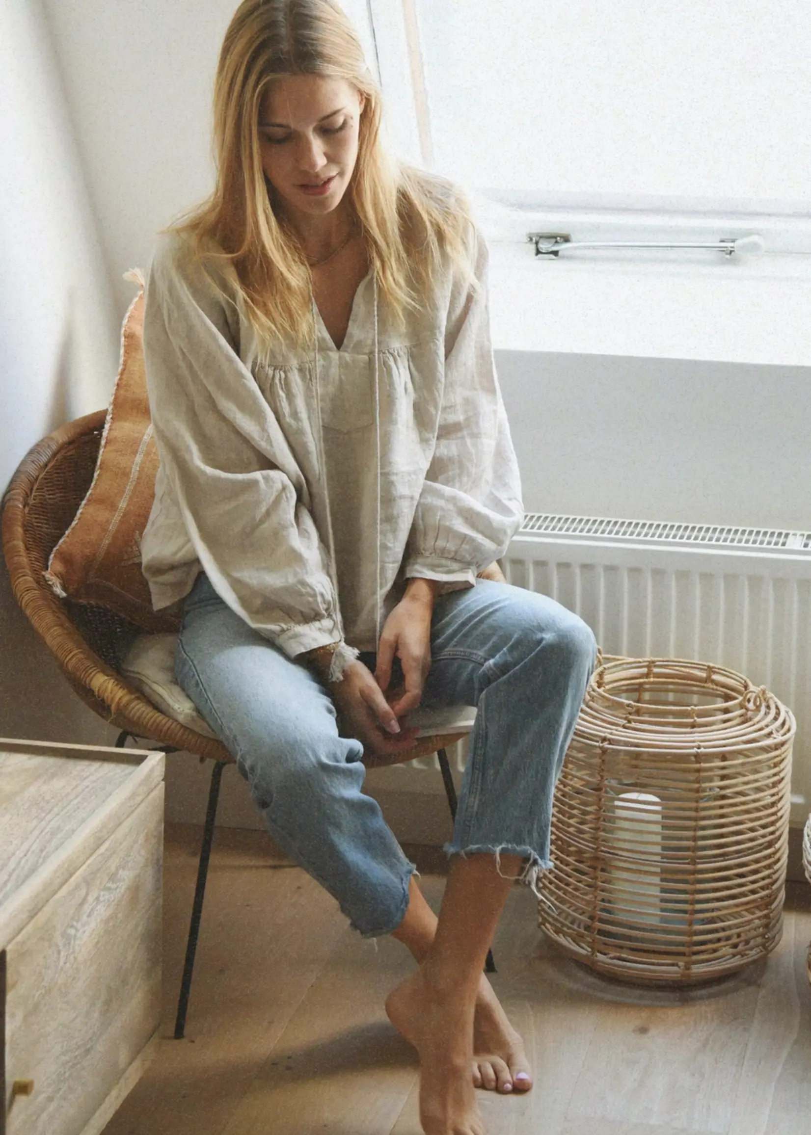 Beachwood Baby The Meadow Blouse Moon