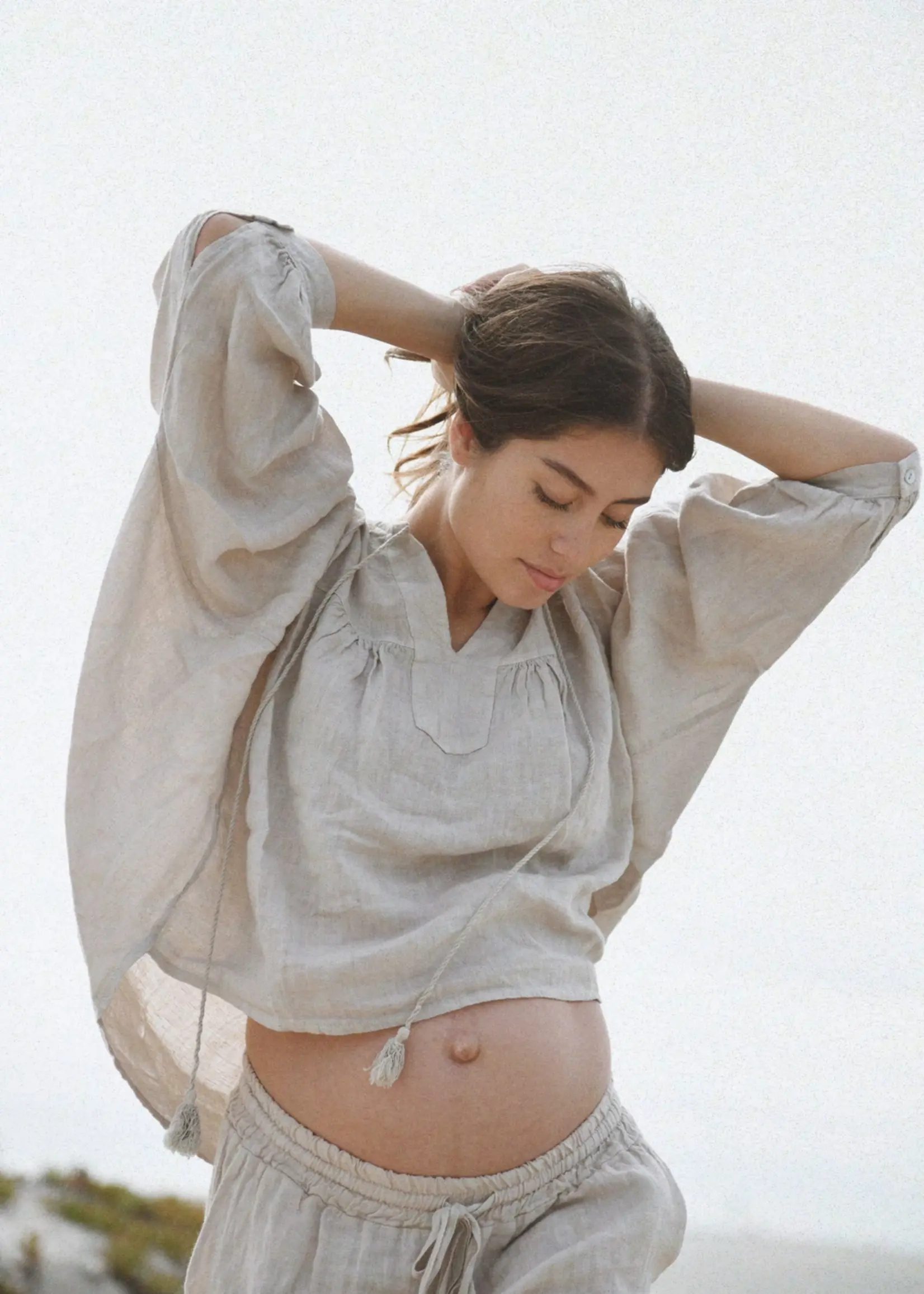 Beachwood Baby The Meadow Blouse Moon