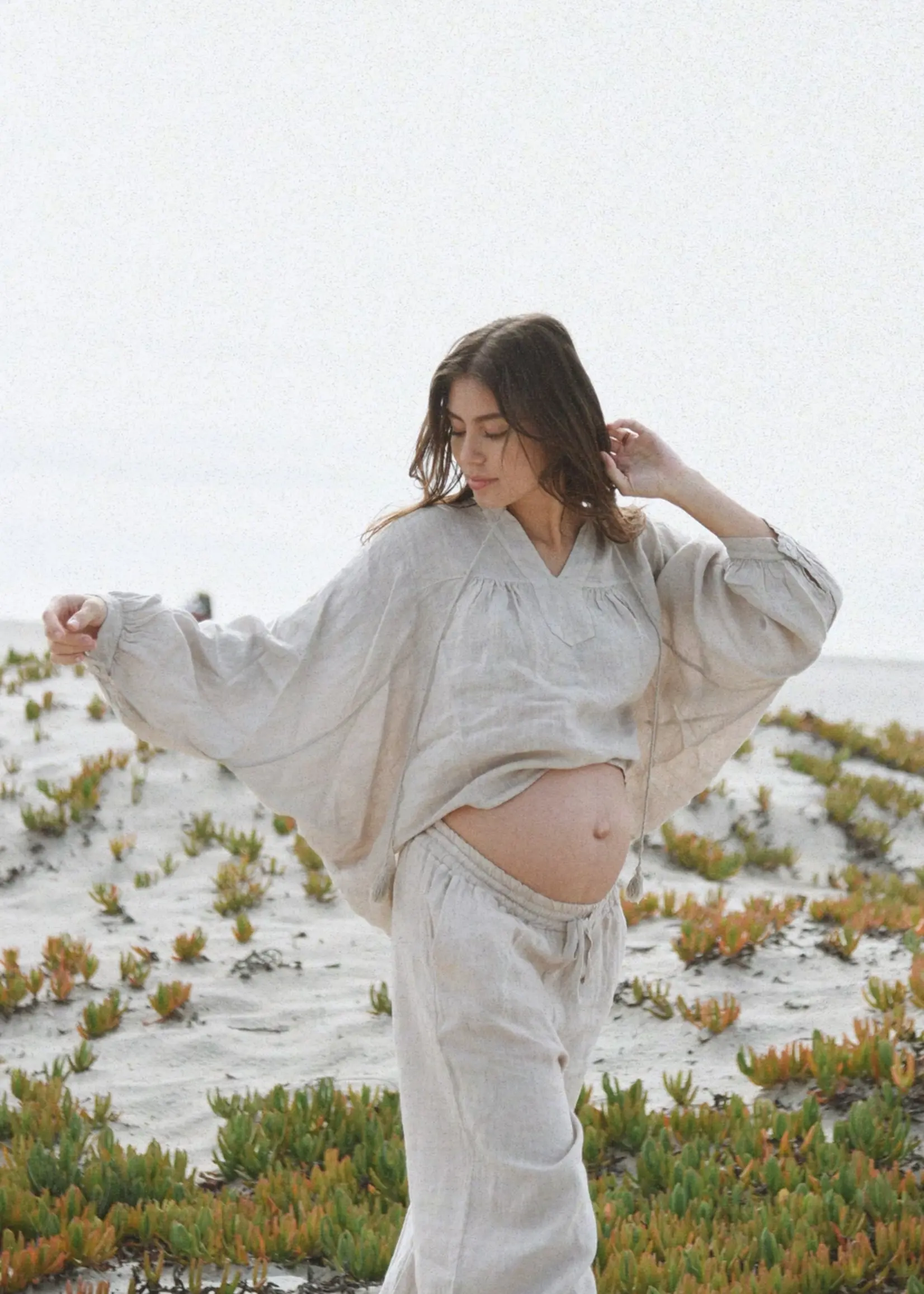 Beachwood Baby The Meadow Blouse Moon