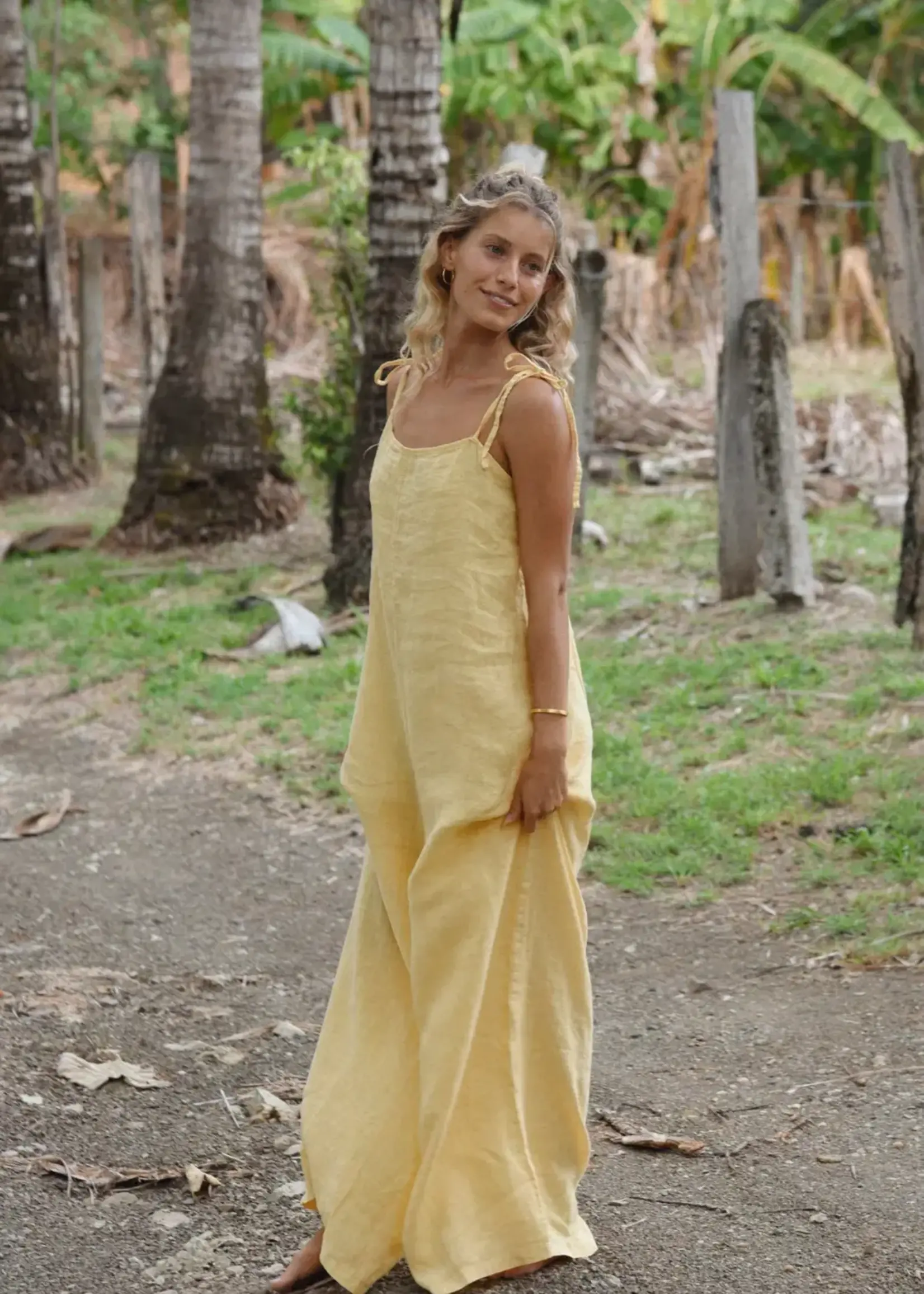 Beachwood Baby Juno Jumpsuit Sunflower