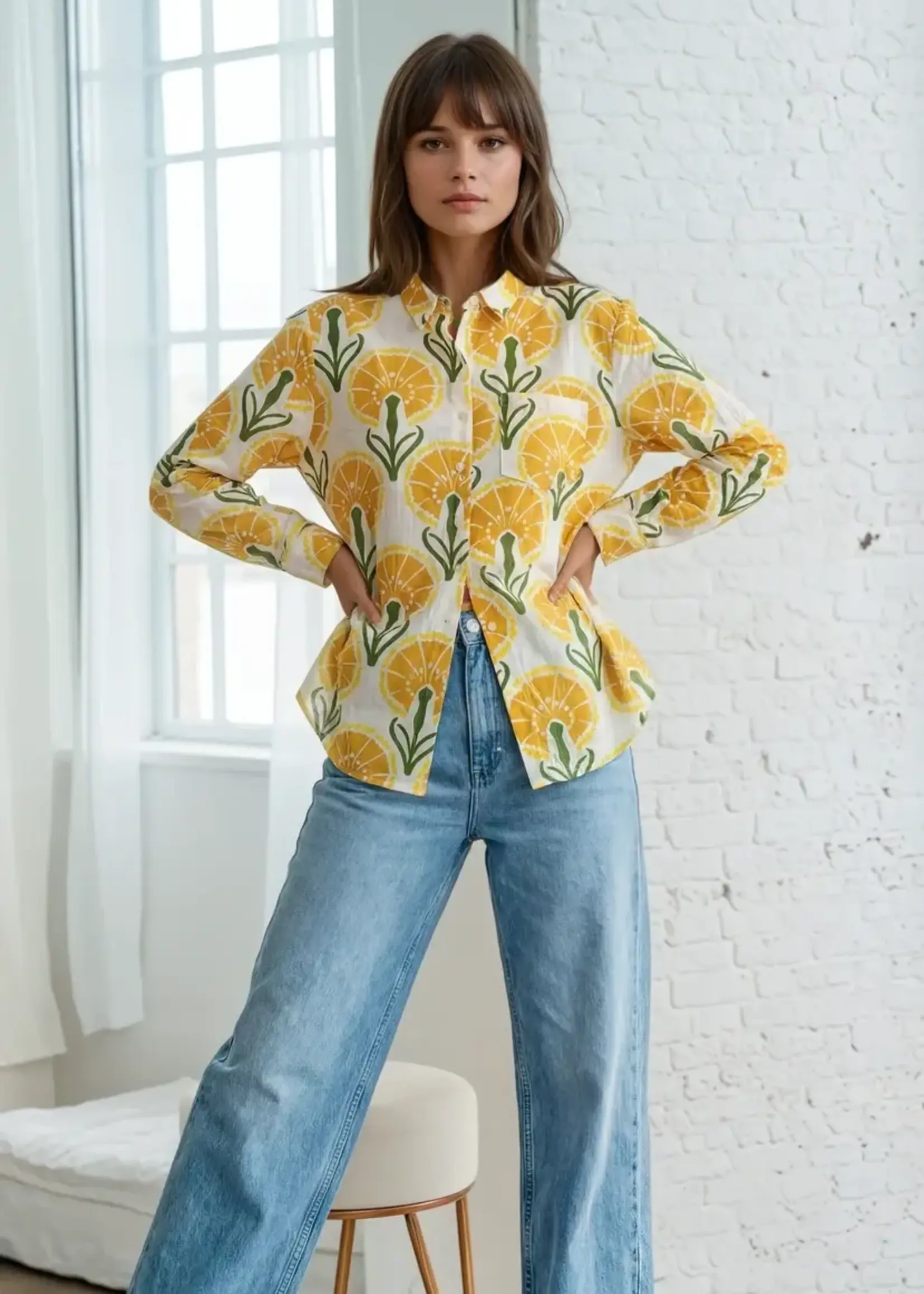 and for Good Good Boyfriend Shirt Petal & Stem Sunshine